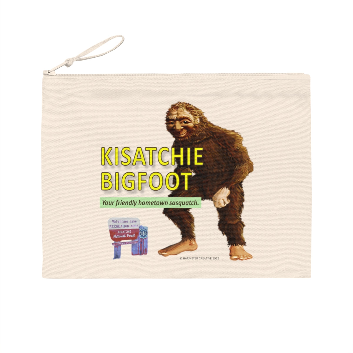 Kisatchie Bigfoot Pencil Case