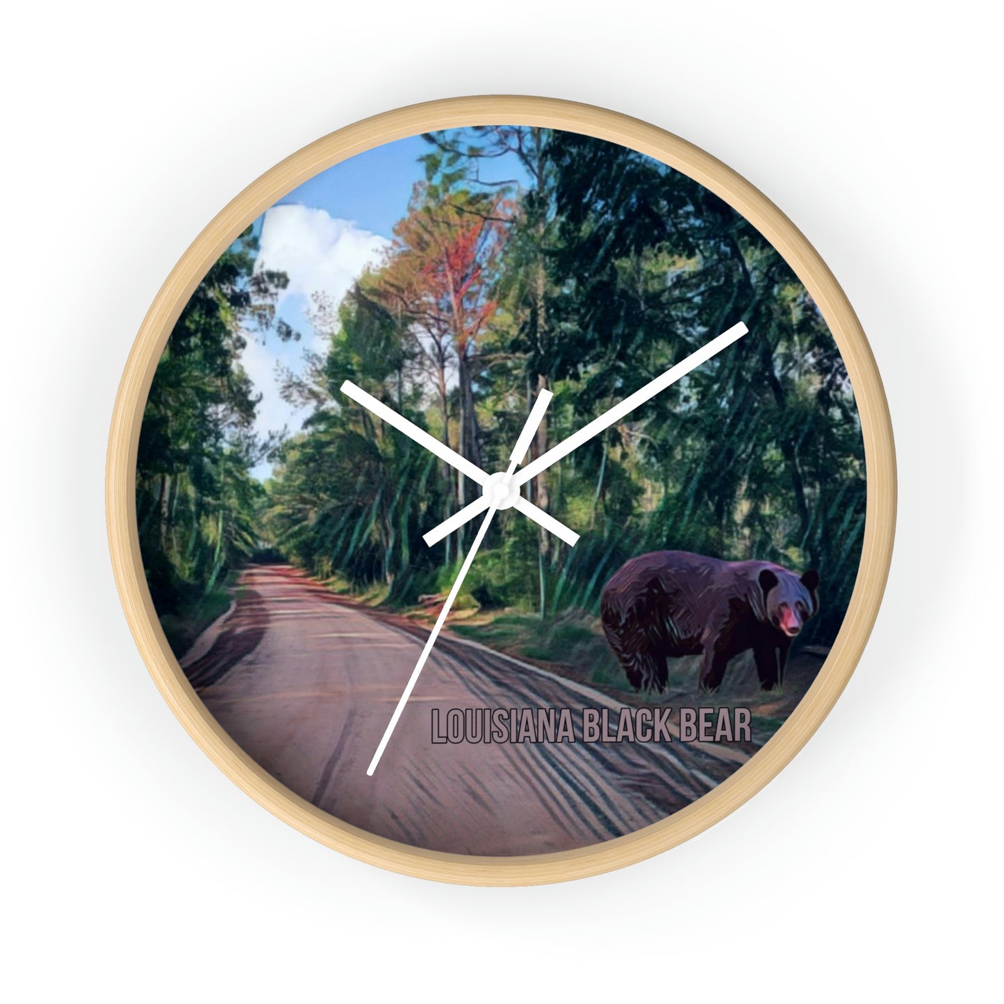 Louisiana's Black Bear Wall Clocks