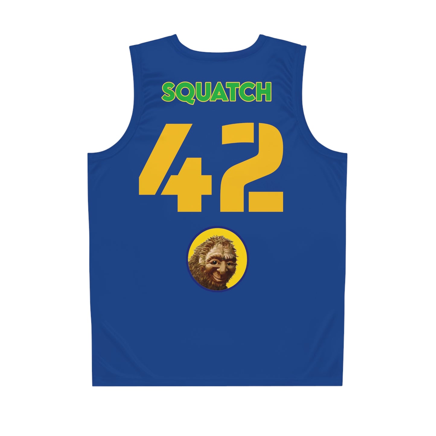 Bigfoot Blue Basketball Jersey