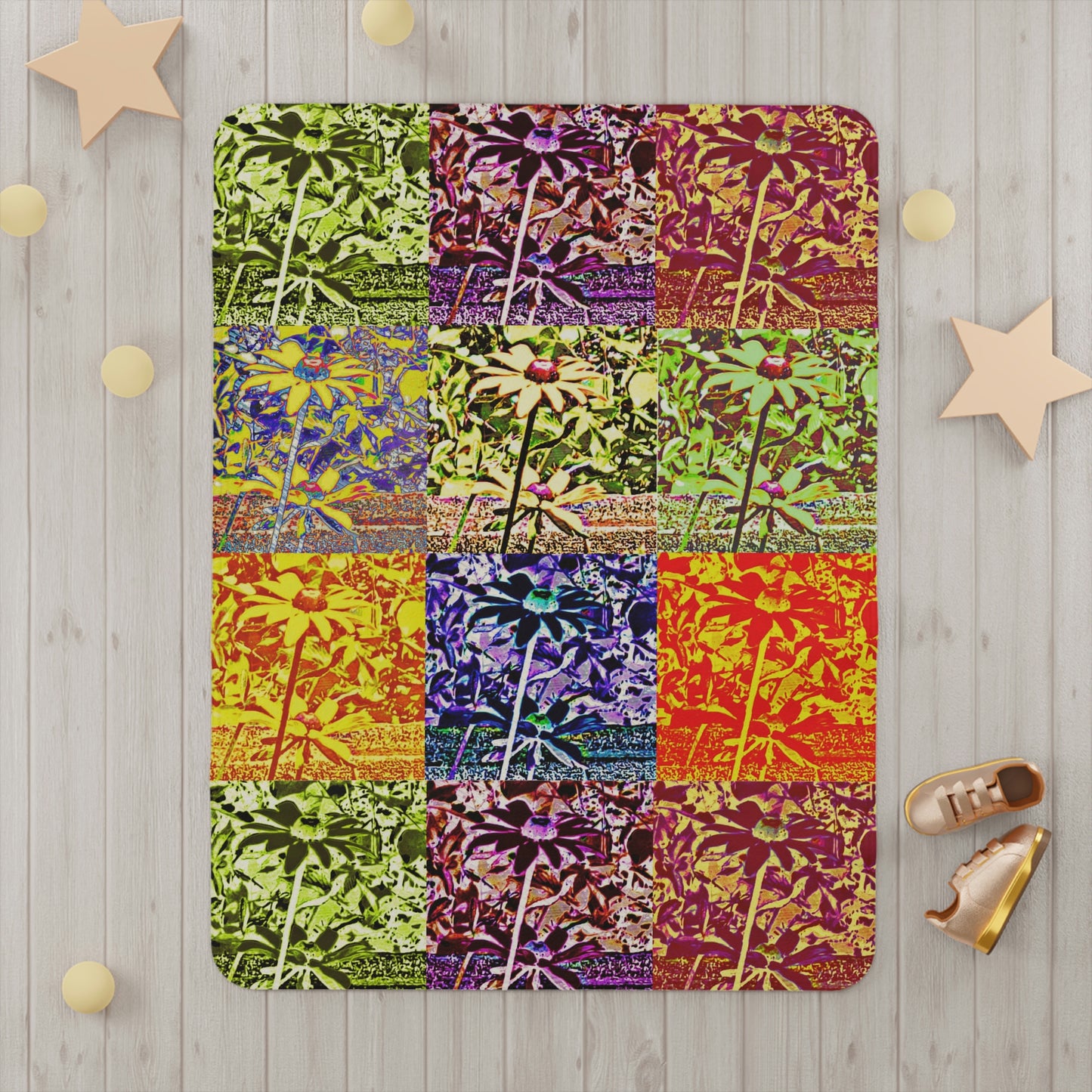 Kisatchie Daisies Toddler Blanket