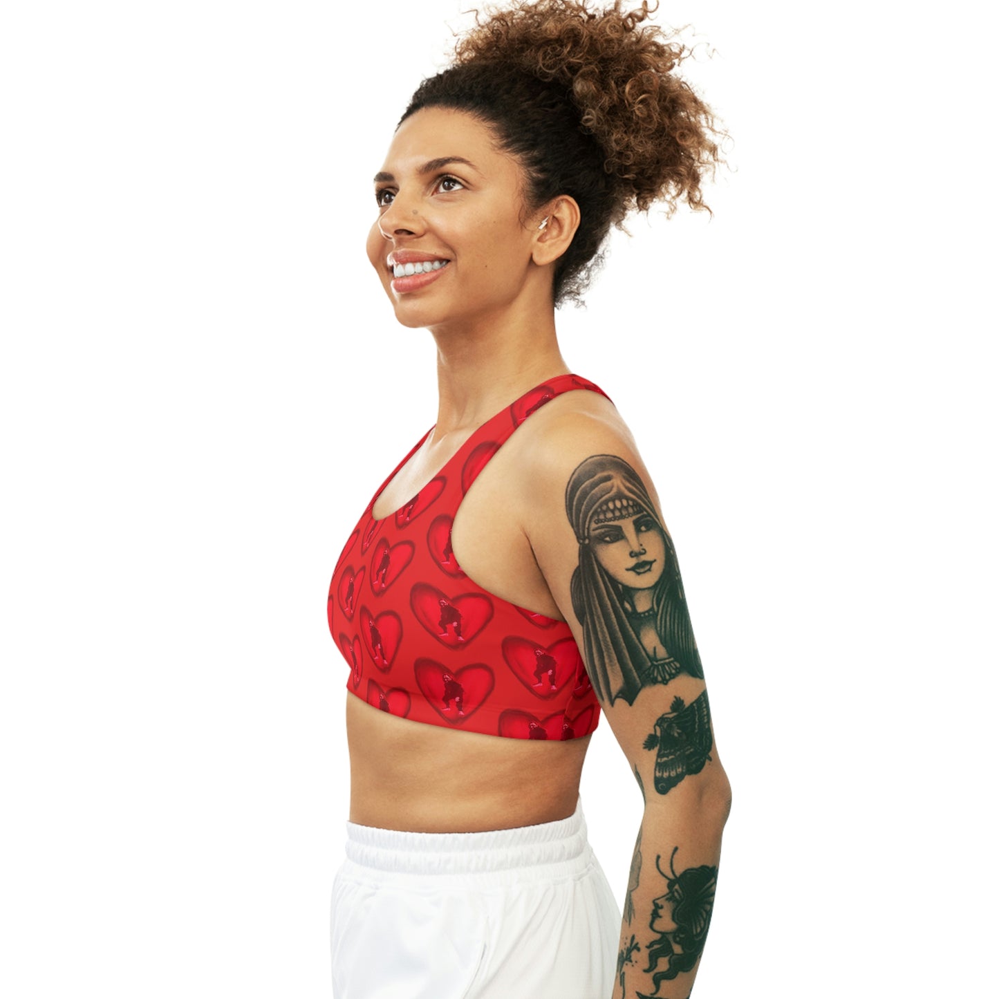 Bigfoot in My Heart Seamless Sports Bra