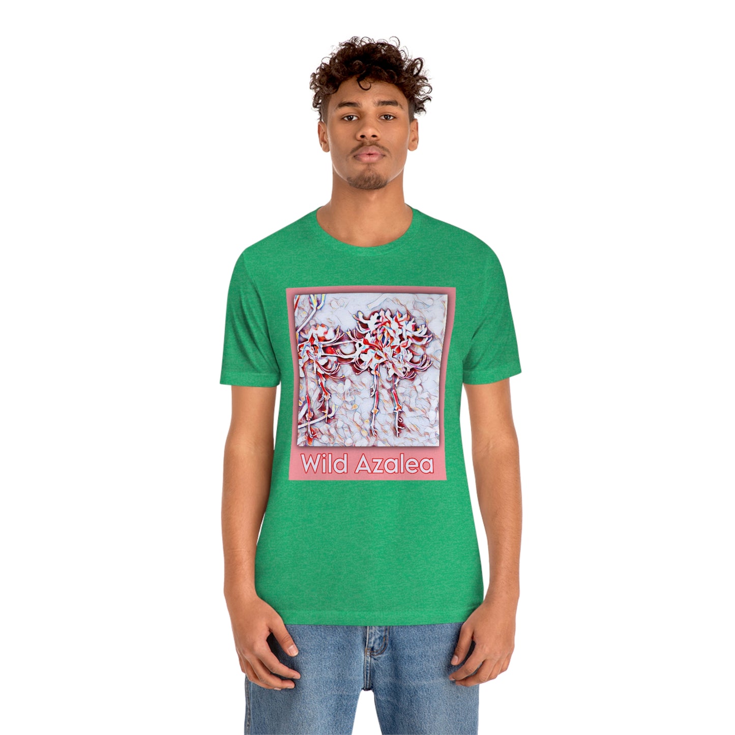 Unisex Kisatchie Wildflowers (Wild Azaleas) Jersey Tee