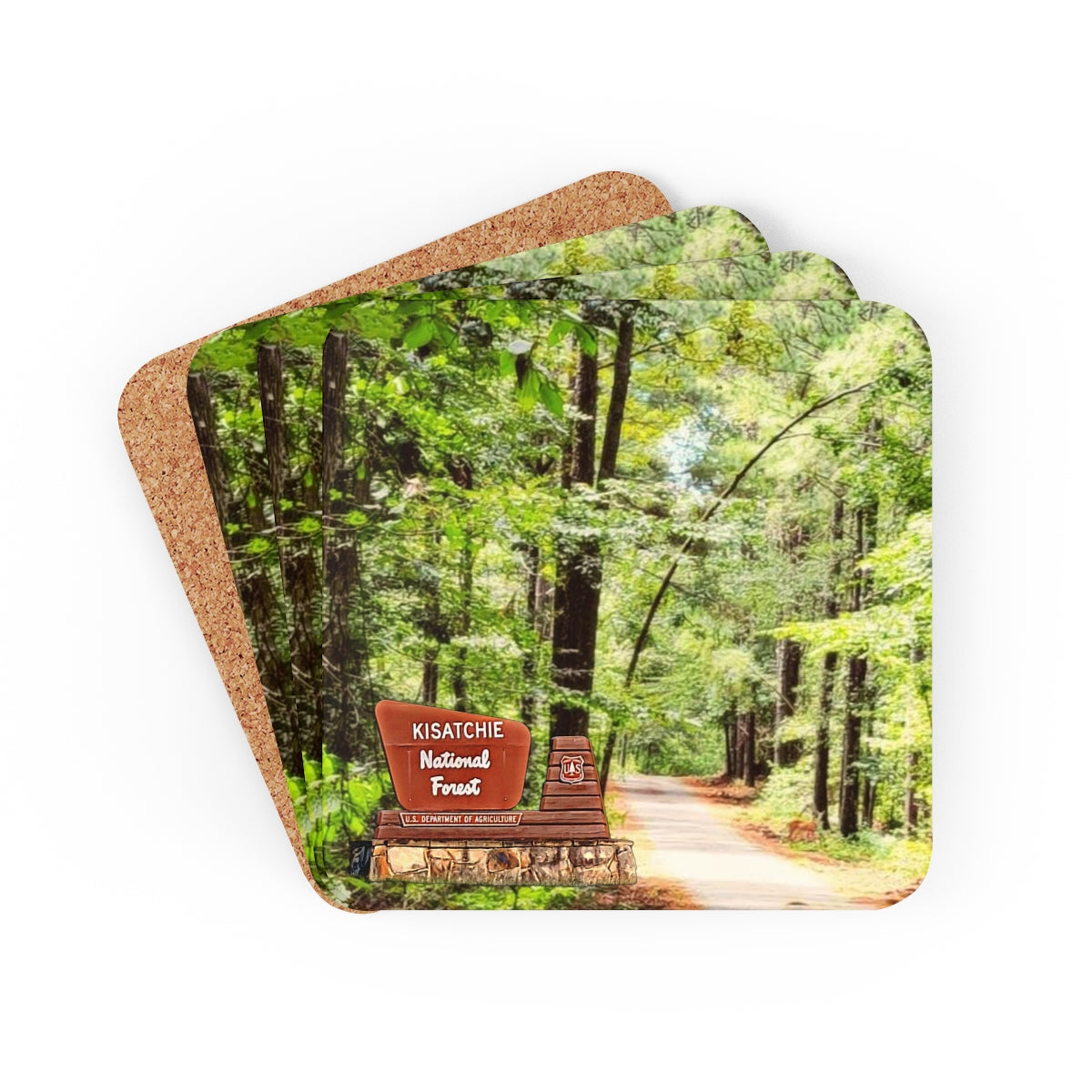 Kisatchie National Forest Coaster Set