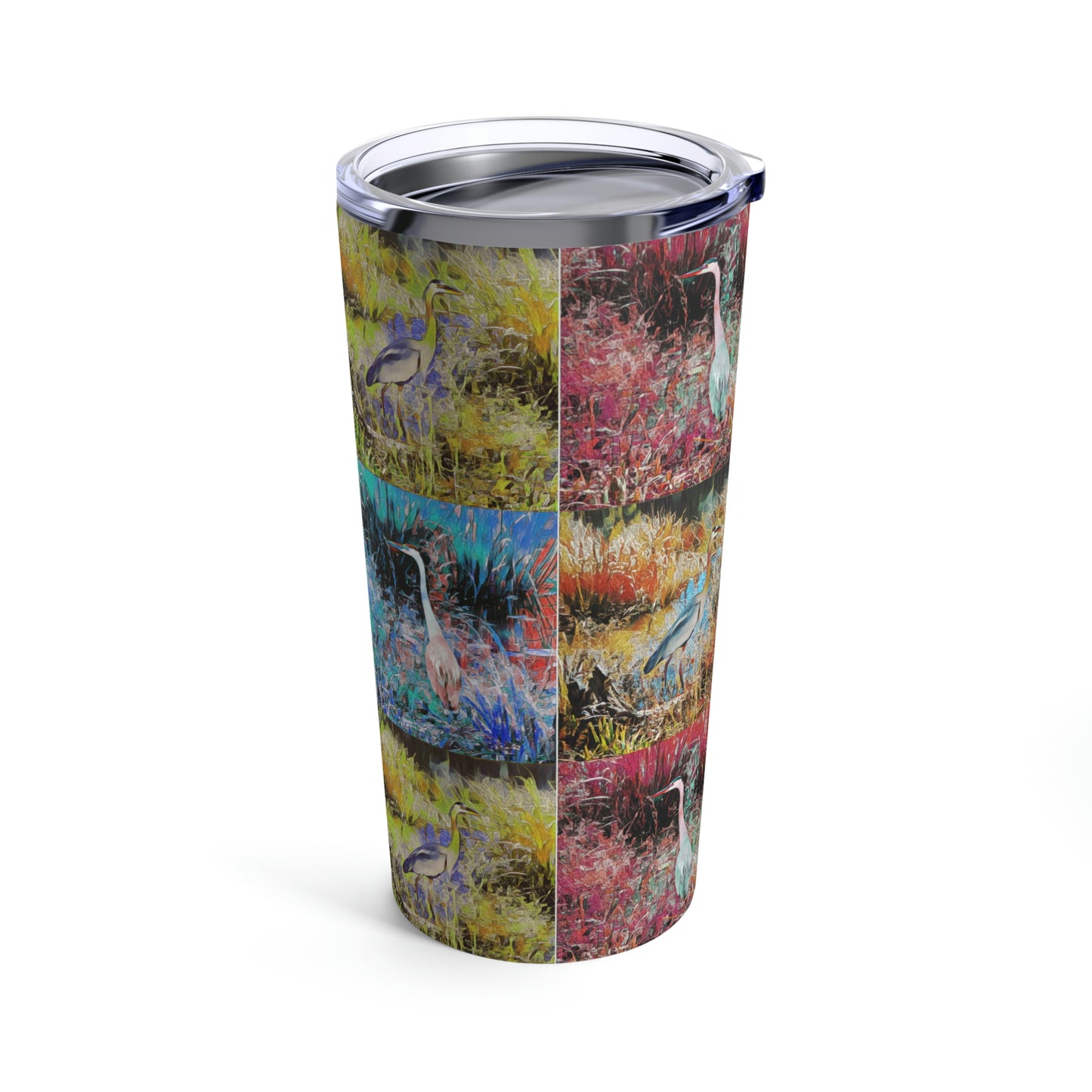 Great Blue Heron Tumbler 20oz