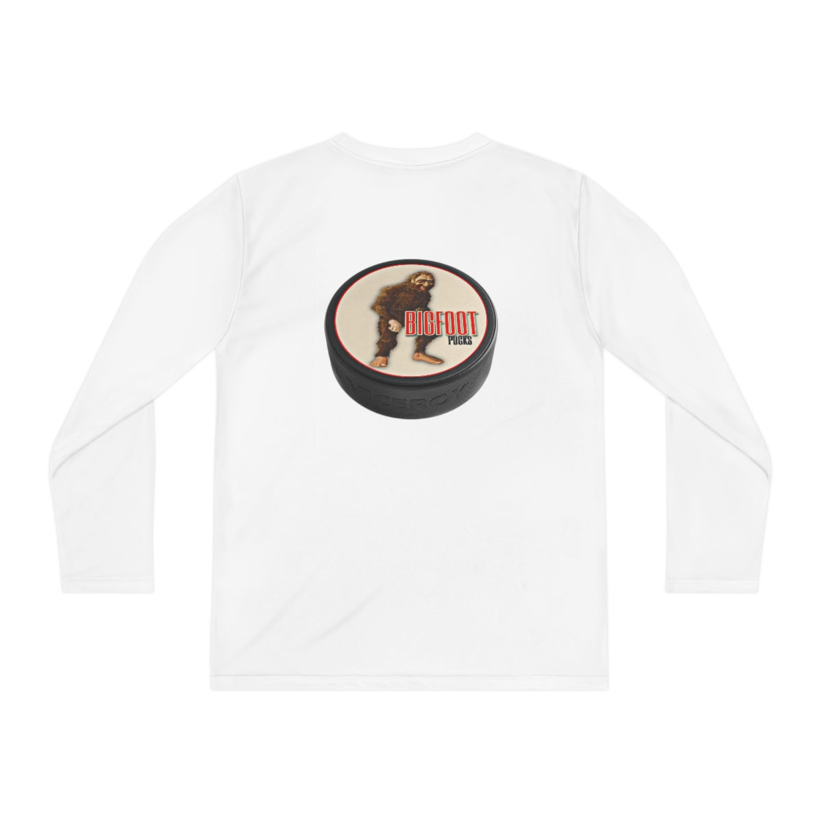 Youth Long Sleeve Bigfoot Pucks Tee