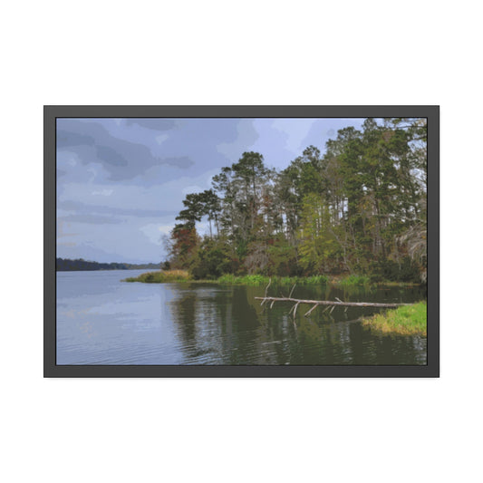 Framed Kincaid Lake Paper Posters