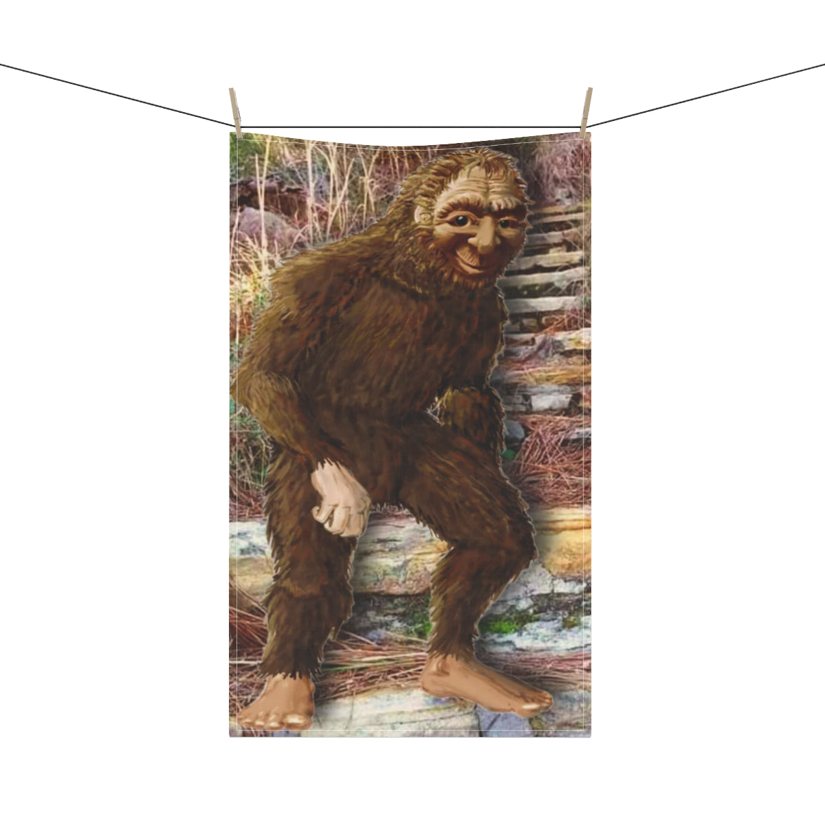 Bigfoot at Longleaf Vista Kitchen Towel