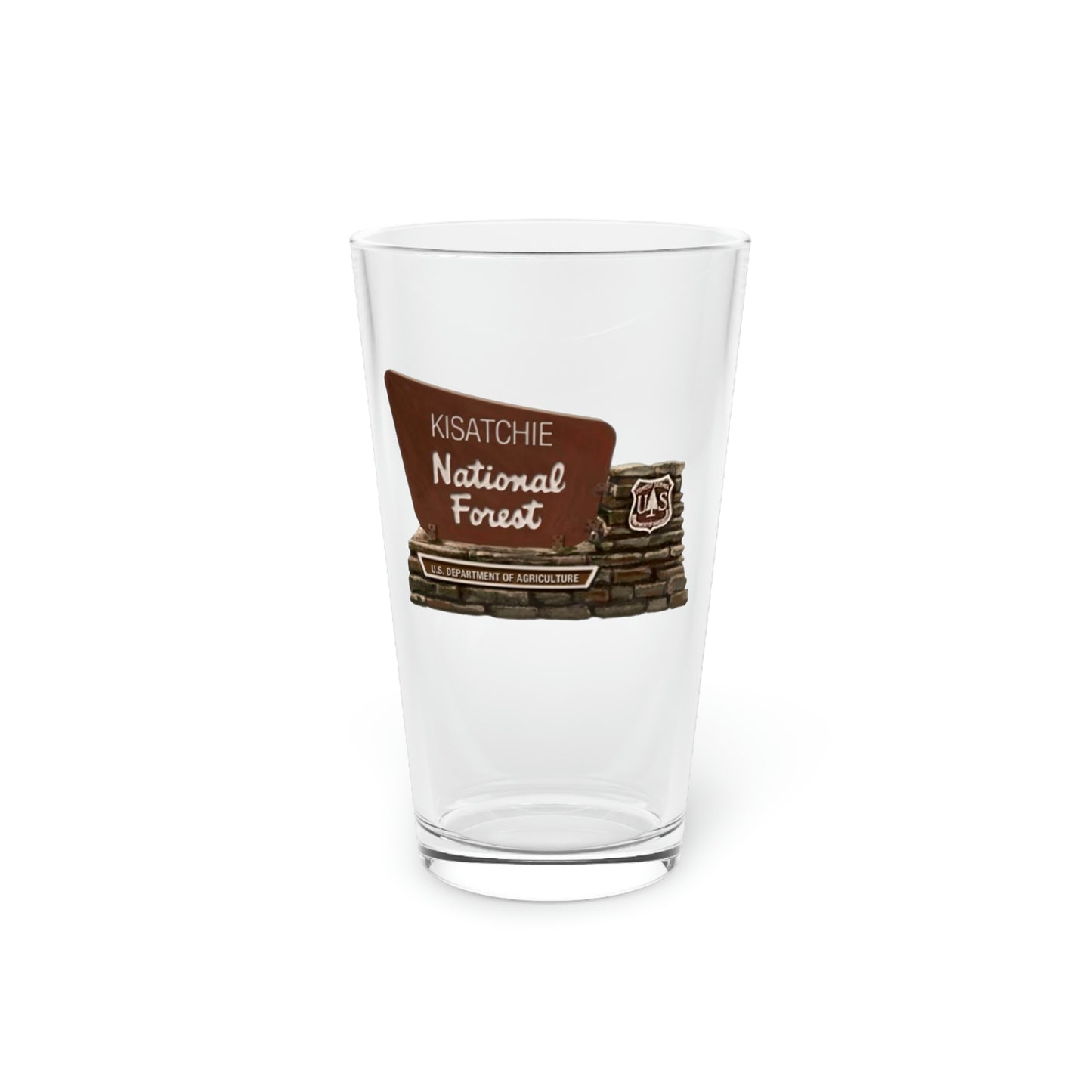 Kisatchie Clear Pint Glass