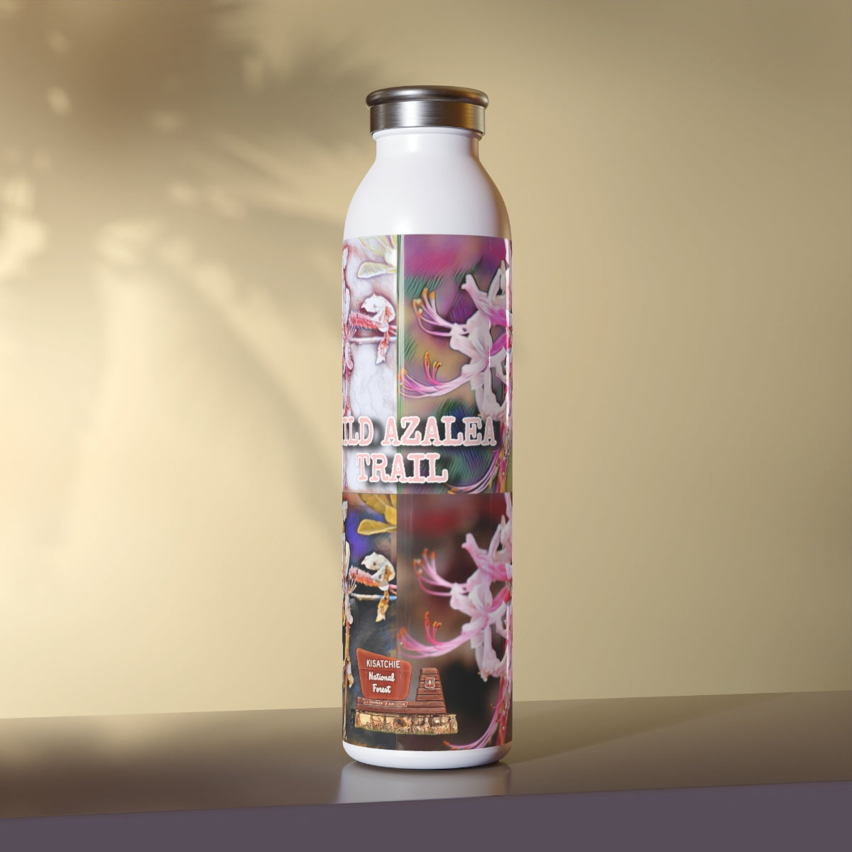 Wild Azalea Trail Slim Water Bottle