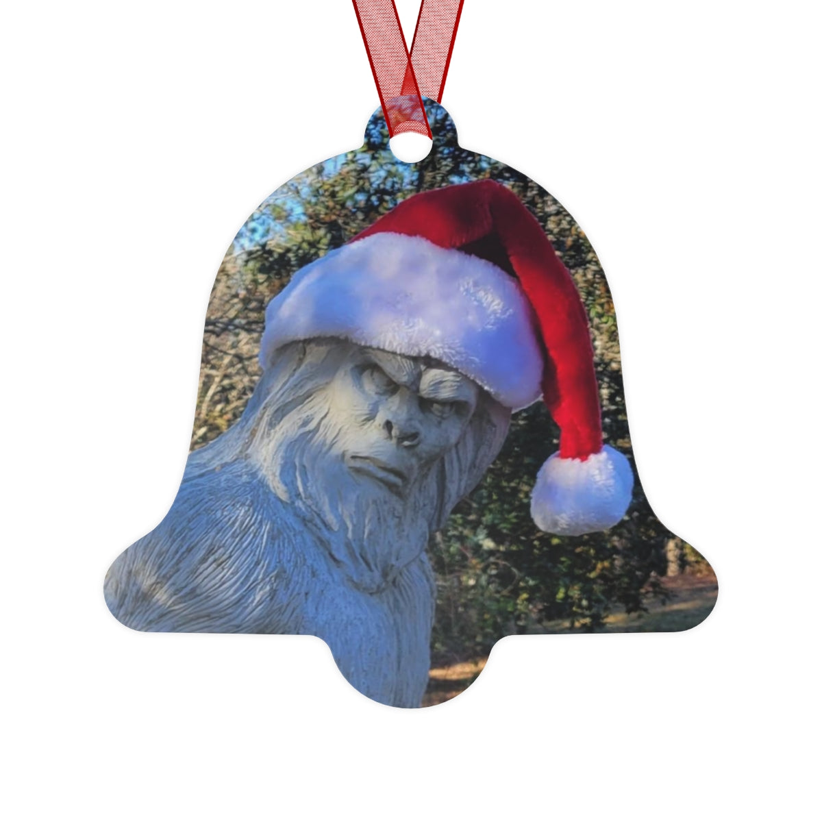 Metal Bigfoot Ornaments