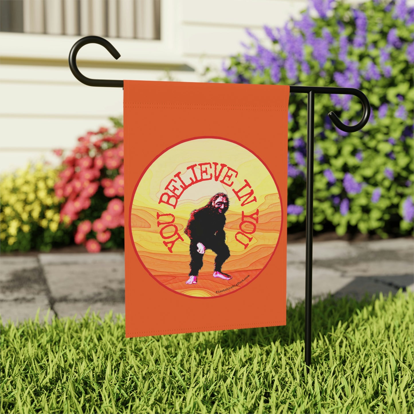 Bigfoot's Believe in You Garden & House Banner