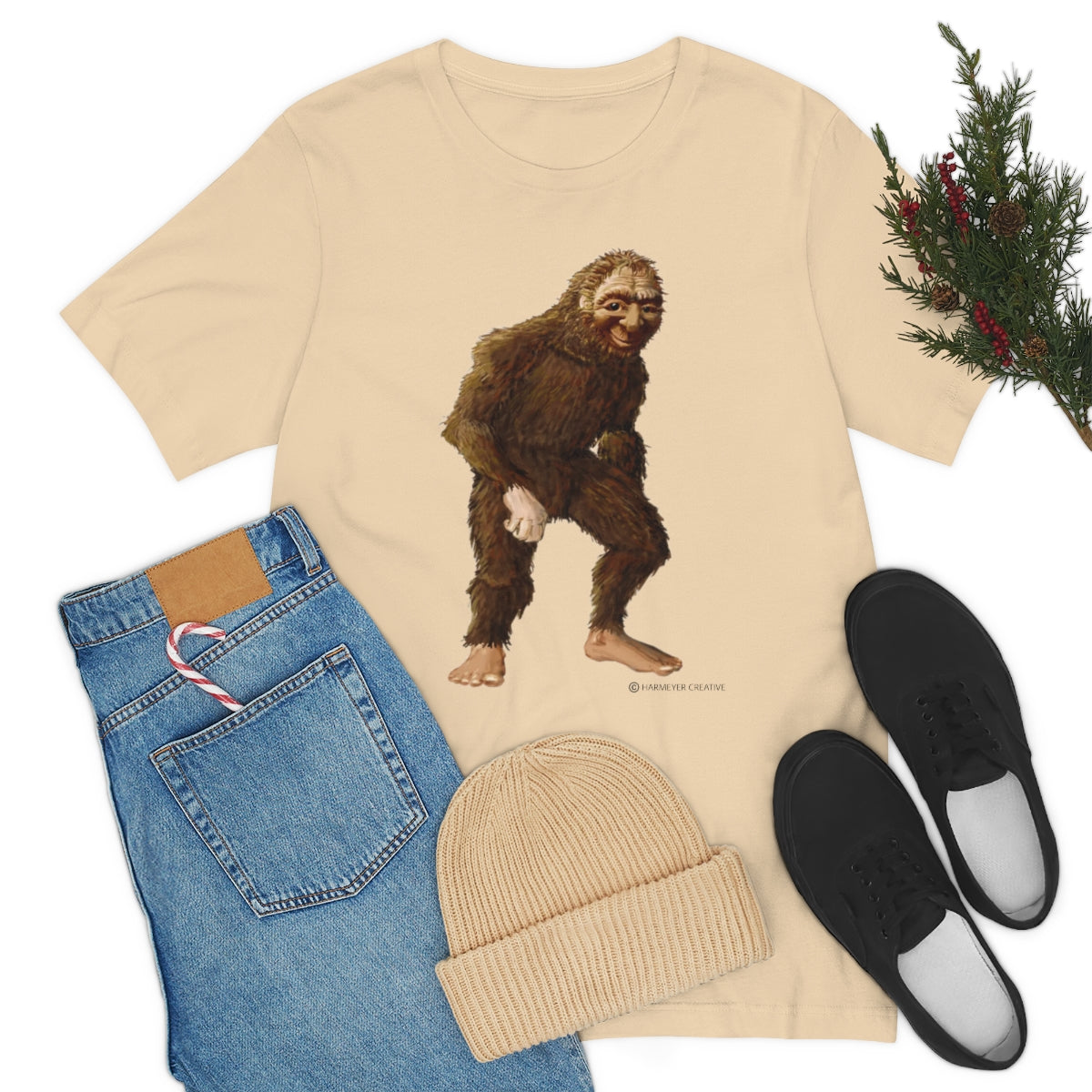 Unisex Jersey Short Sleeve Bigfoot Tee