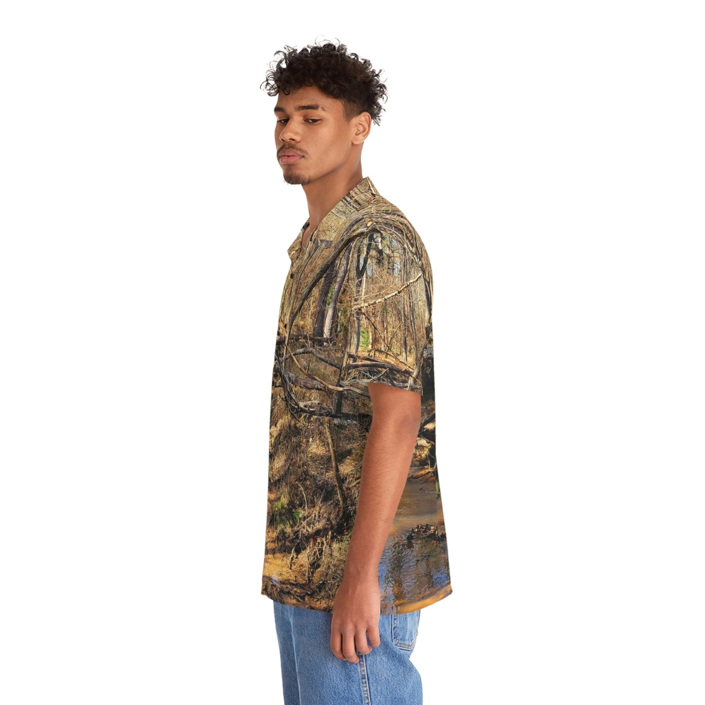 Men's Hawaiian-Style Valentine Woods Shirt