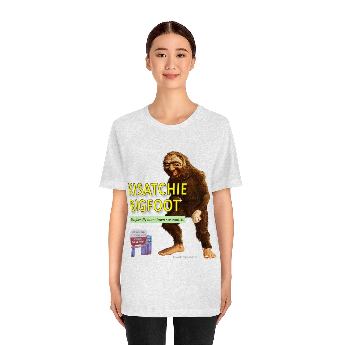 Unisex Kisatchie Bigfoot Jersey Tee