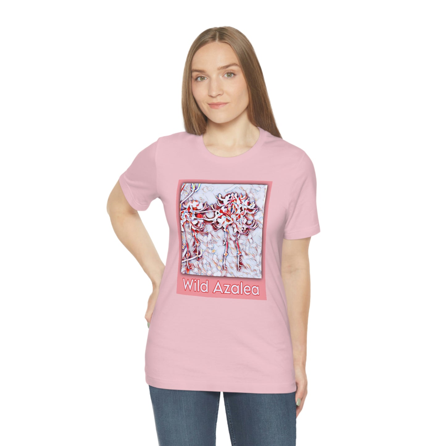 Unisex Kisatchie Wildflowers (Wild Azaleas) Jersey Tee