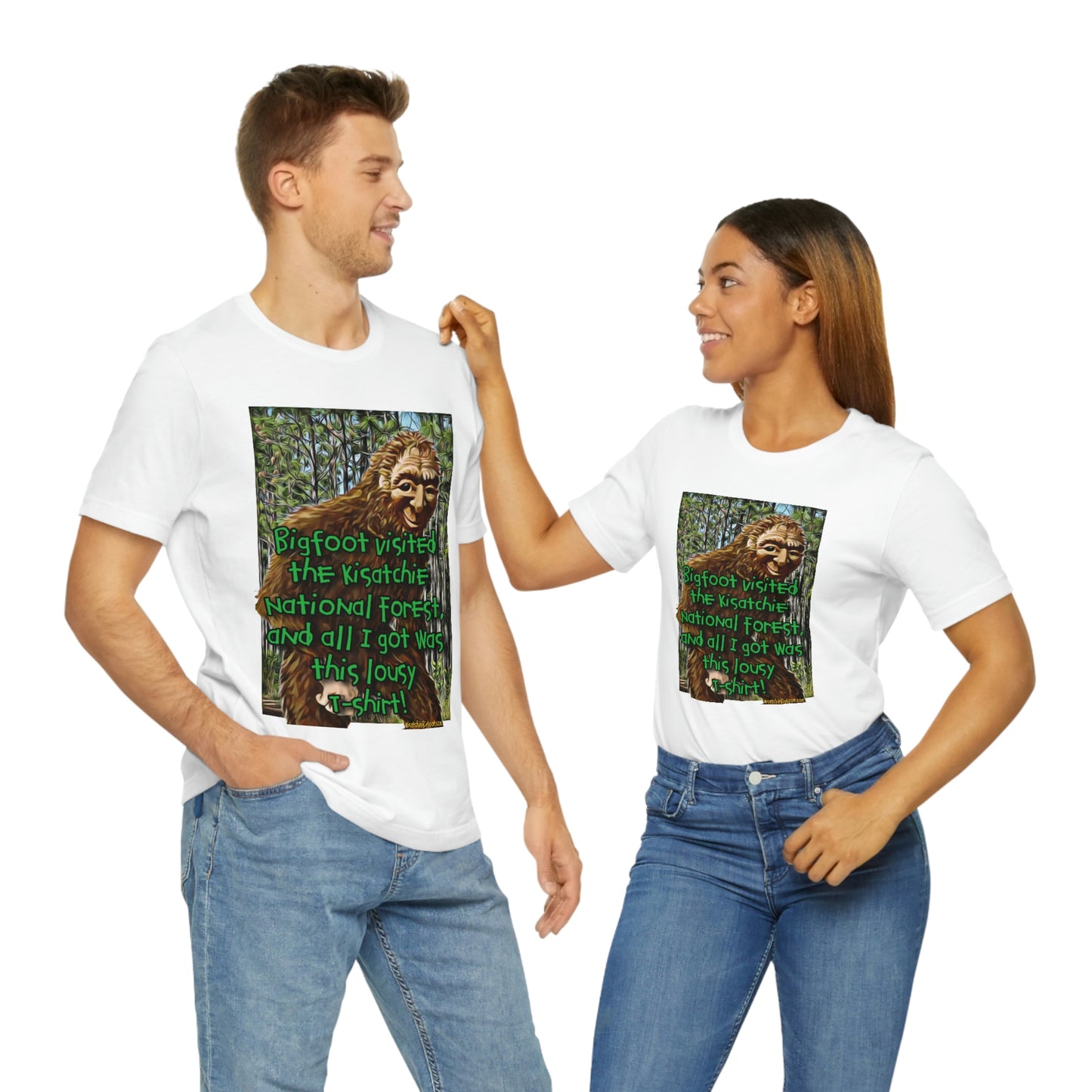 Unisex Kisatchie Bigfoot Jersey Tee