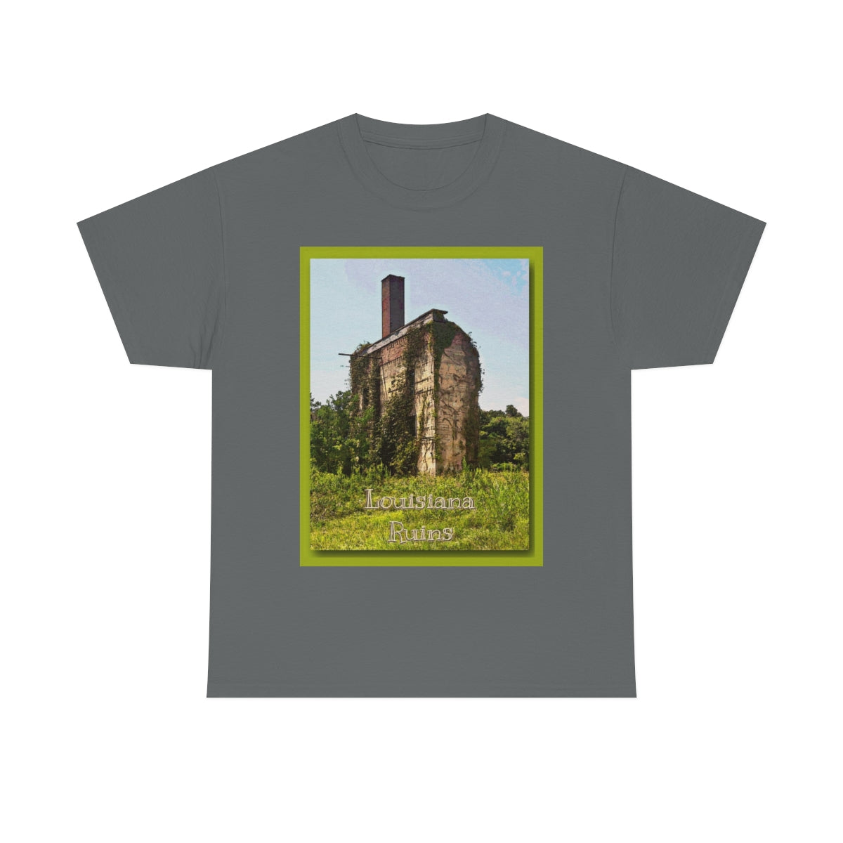 Unisex Louisiana Ruins Heavy Cotton Tee