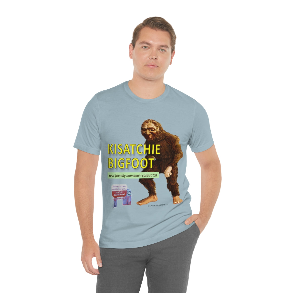 Unisex Kisatchie Bigfoot Jersey Tee