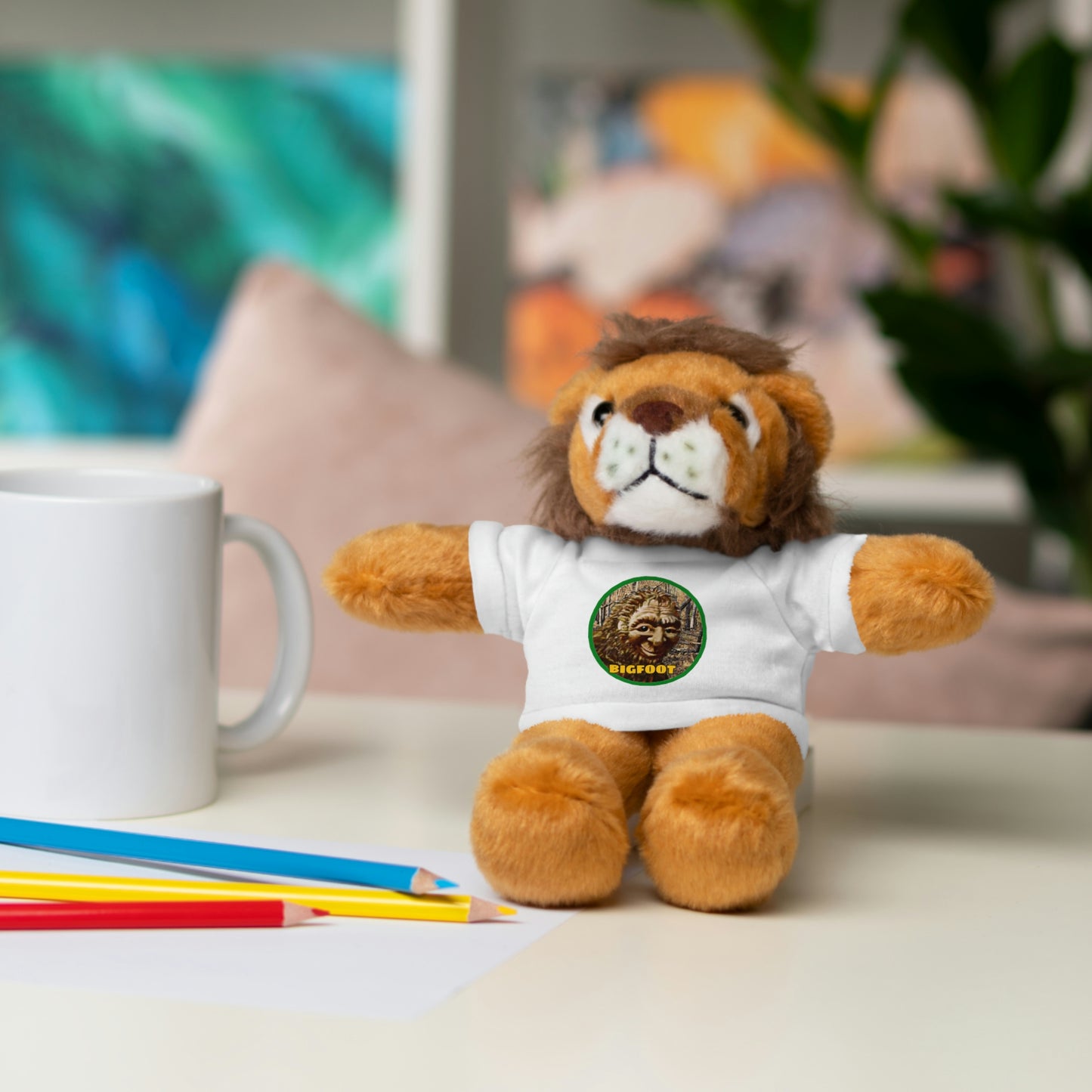 Stuffed Animals with Kisatchie Bigfoot Tee