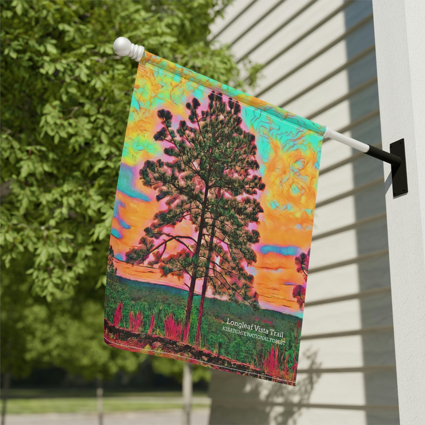 Longleaf Vista Trail Garden & House Banner