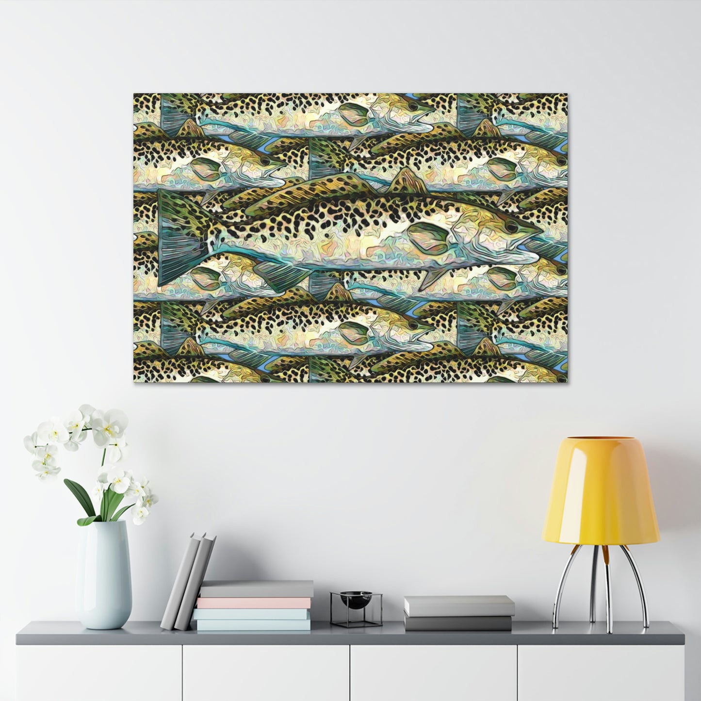 Speckled Trout Canvas Gallery Wraps