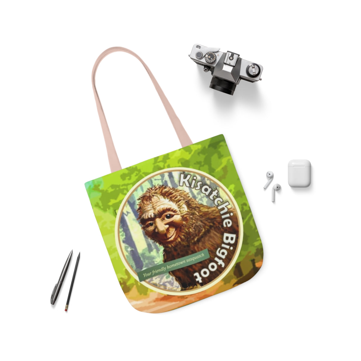 Canvas Kisatchie Bigfoot Tote Bag