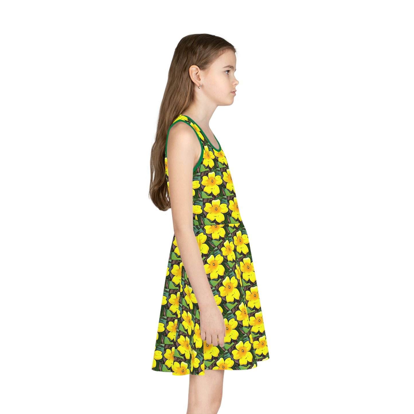 Yellow Jessamine Girl's Sundress