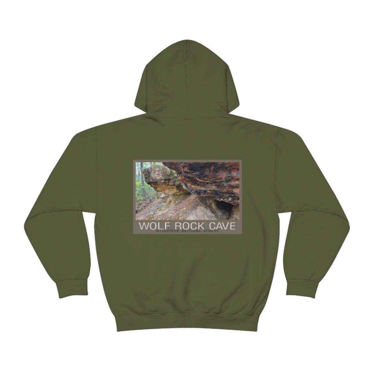 Unisex KNF Wolf Rock Cave Hoodie