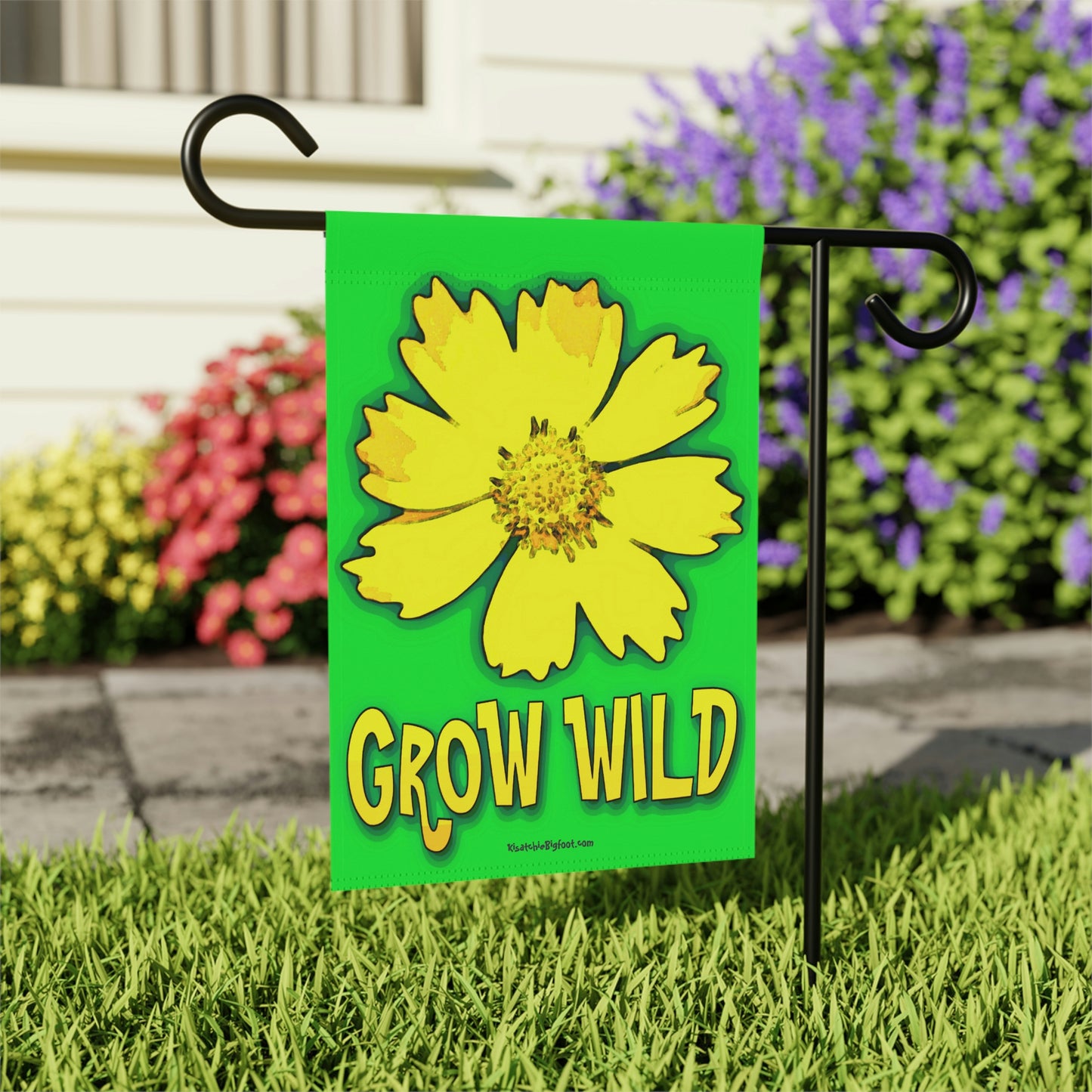 Grow Wild Garden & House Banner