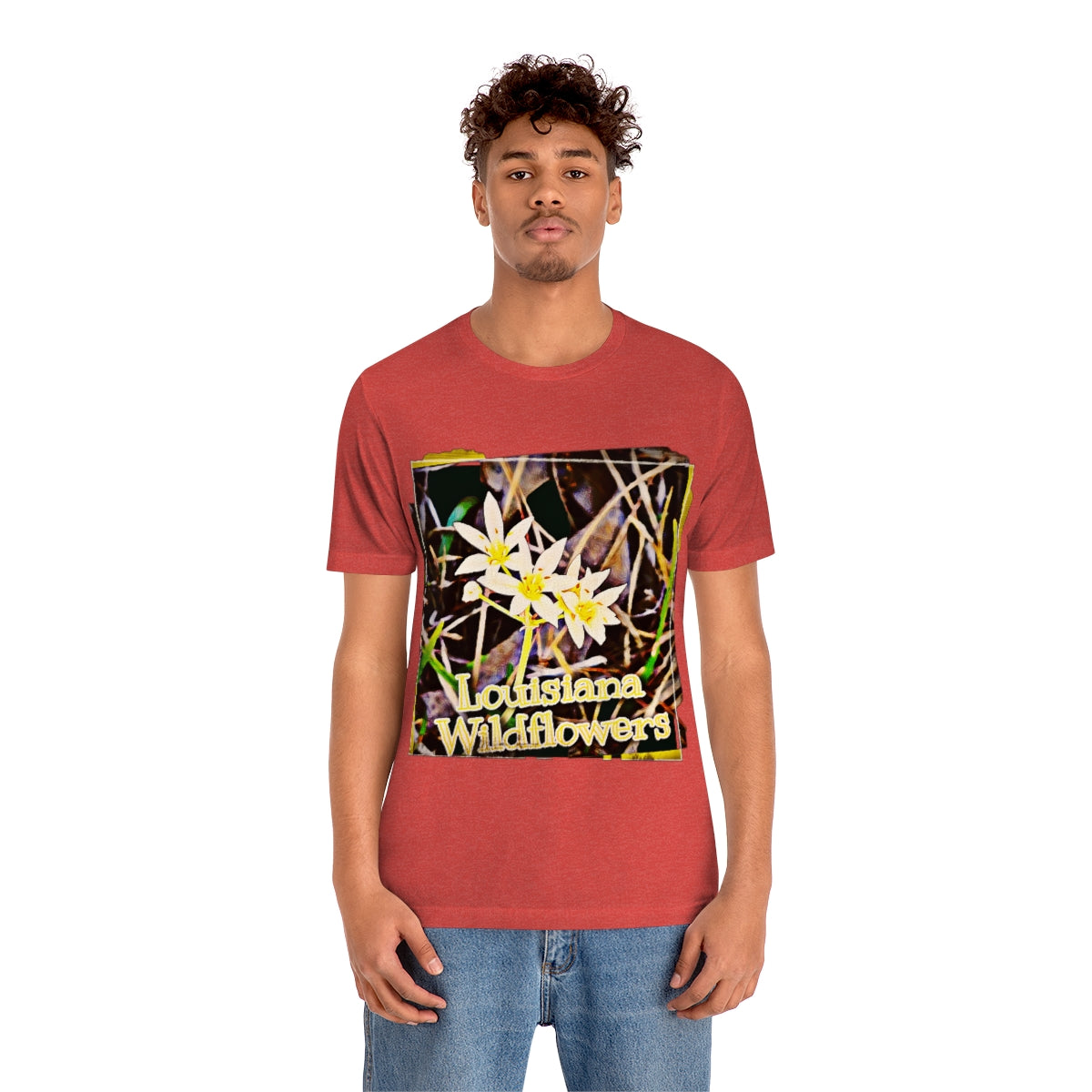 Louisiana Wildflowers Jersey Tee