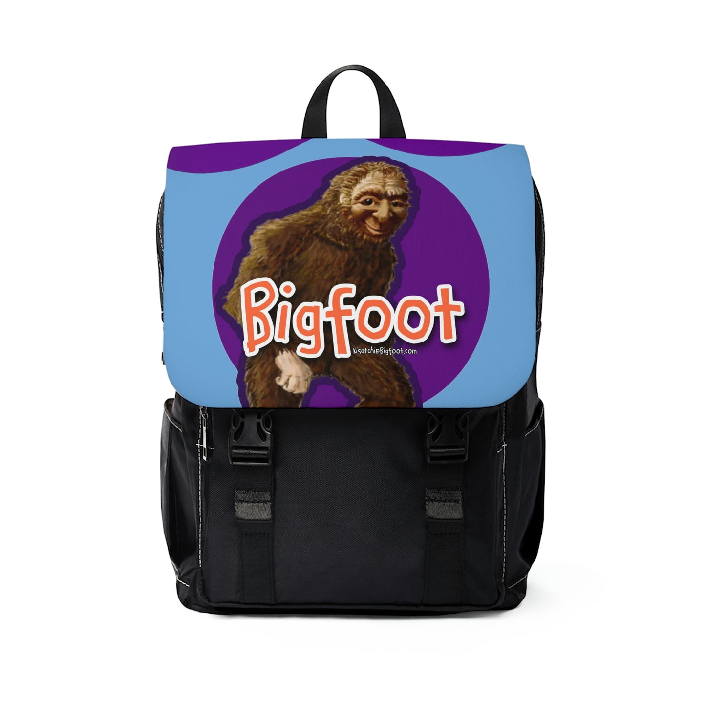 Unisex Bigfoot Canvas Backpack