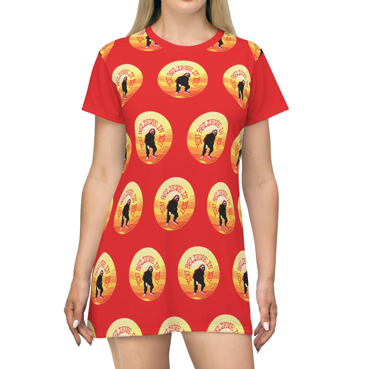 Bigfoot's Believe in You T-Shirt Dress