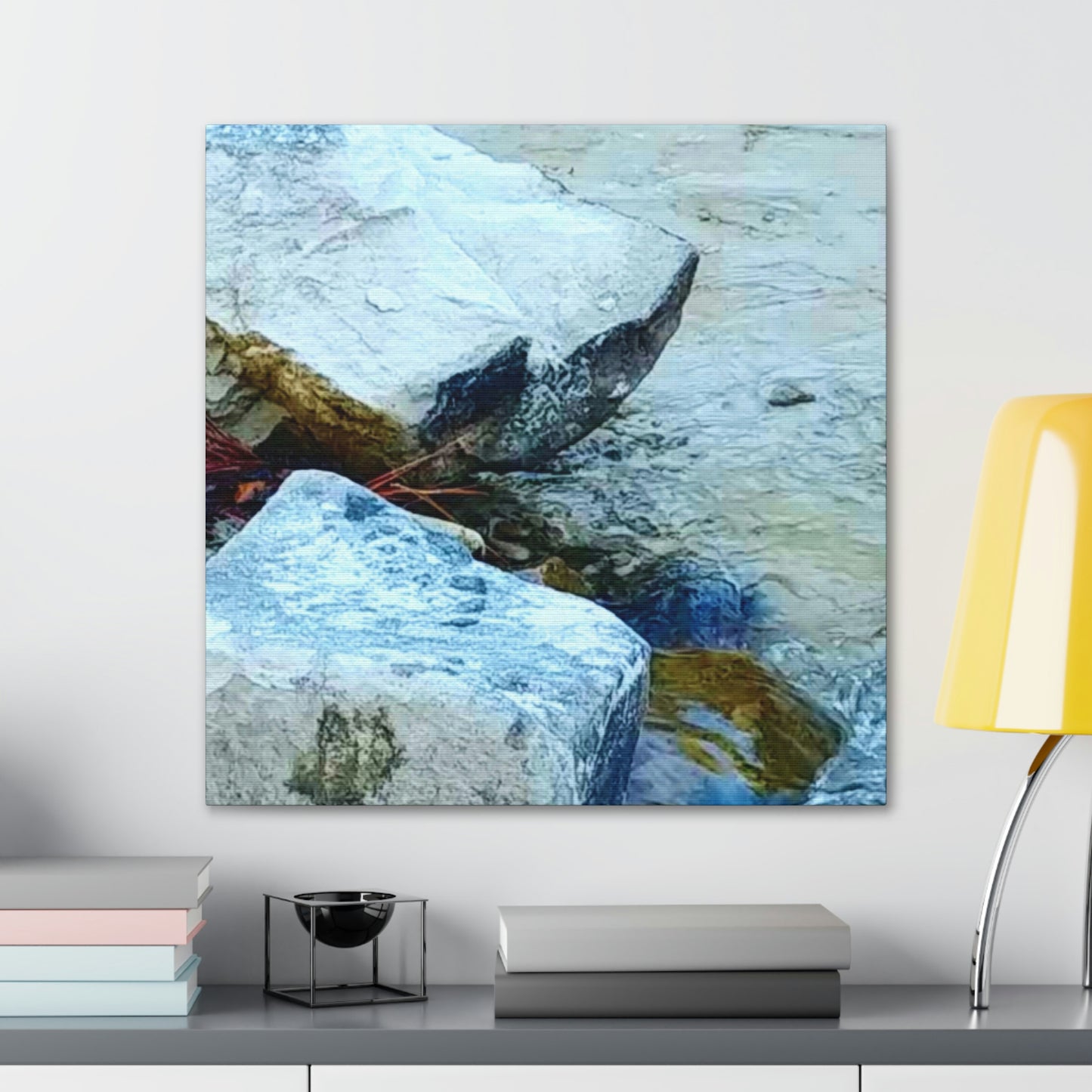 Kisatchie Bayou Rocks Canvas Gallery Wraps