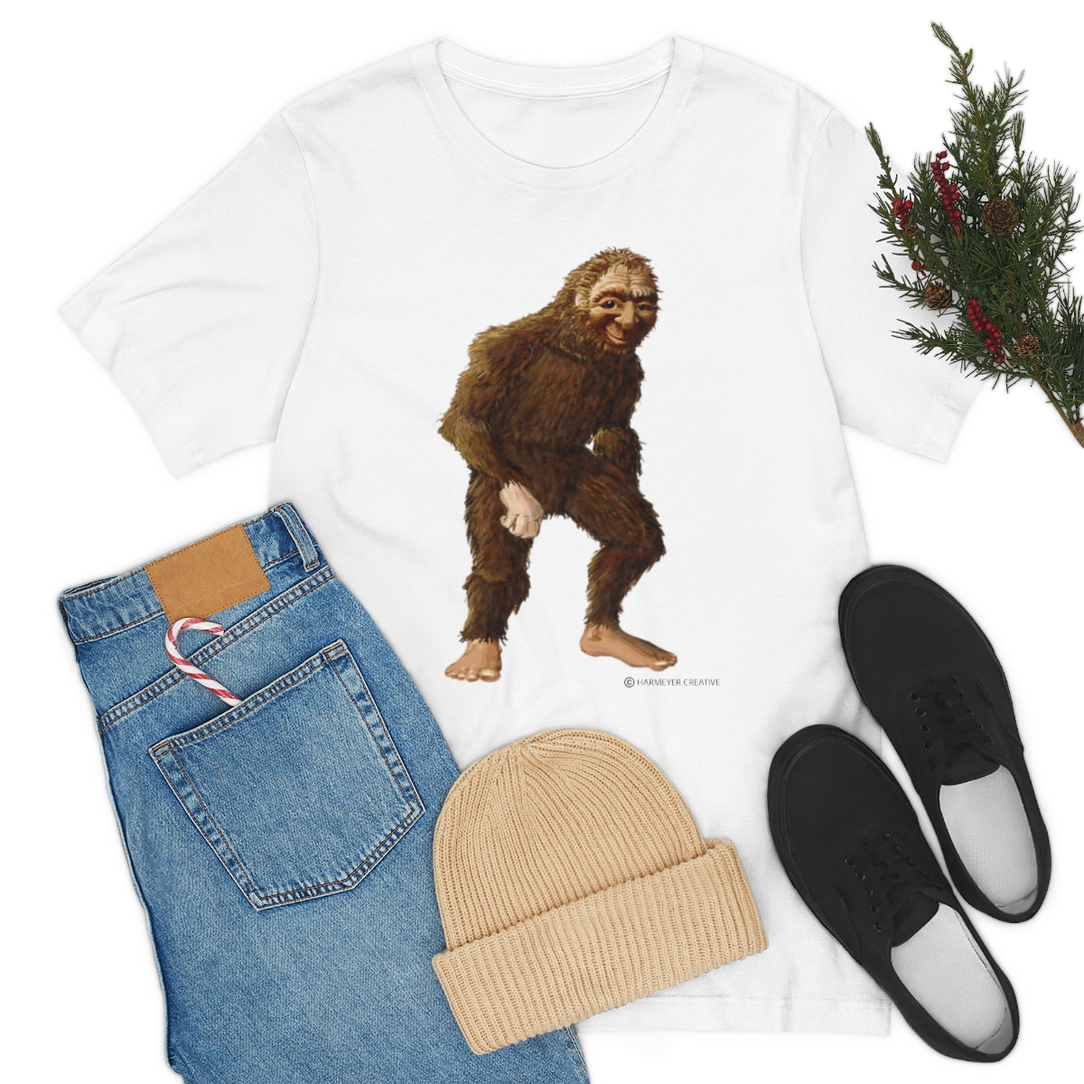 Unisex Jersey Short Sleeve Bigfoot Tee