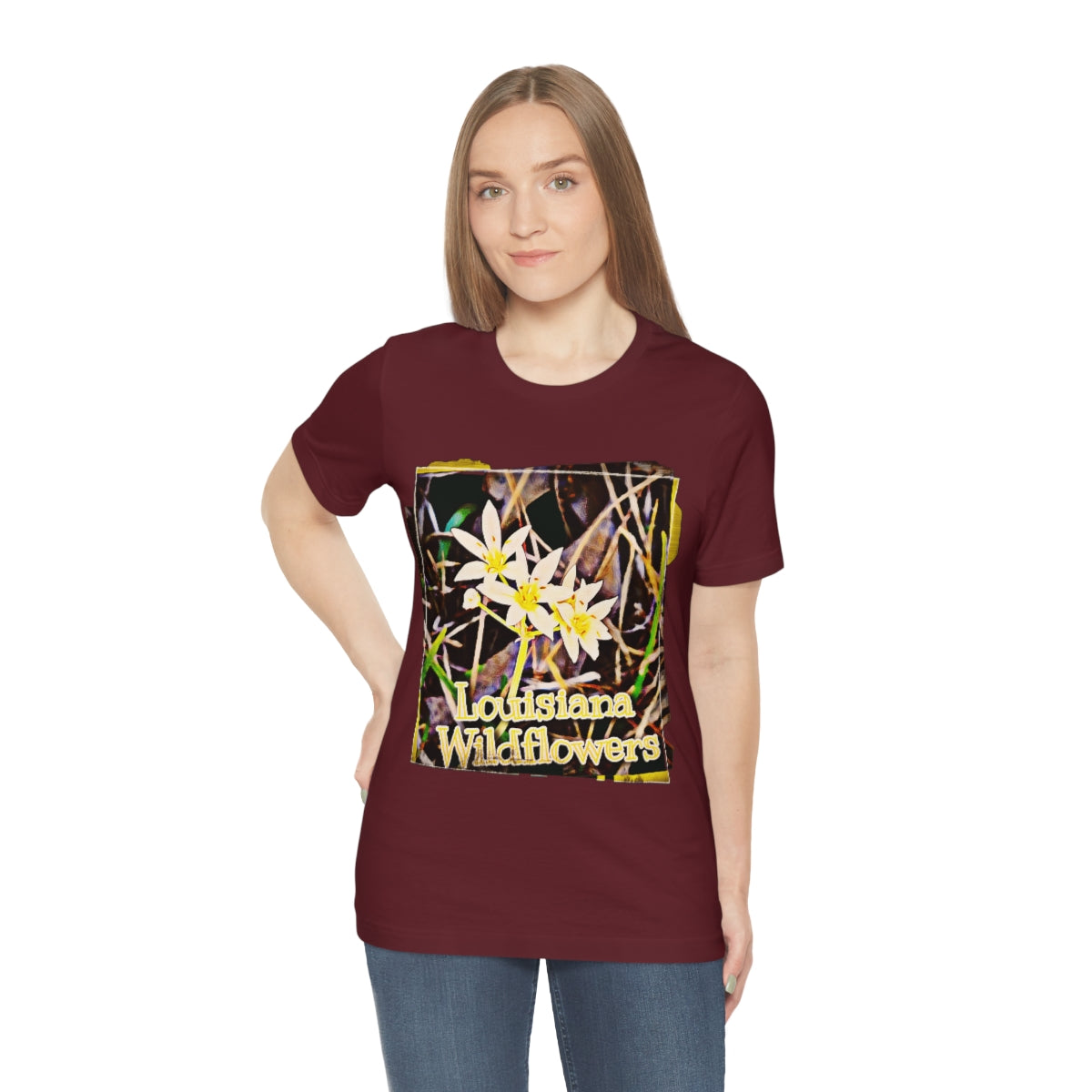 Louisiana Wildflowers Jersey Tee