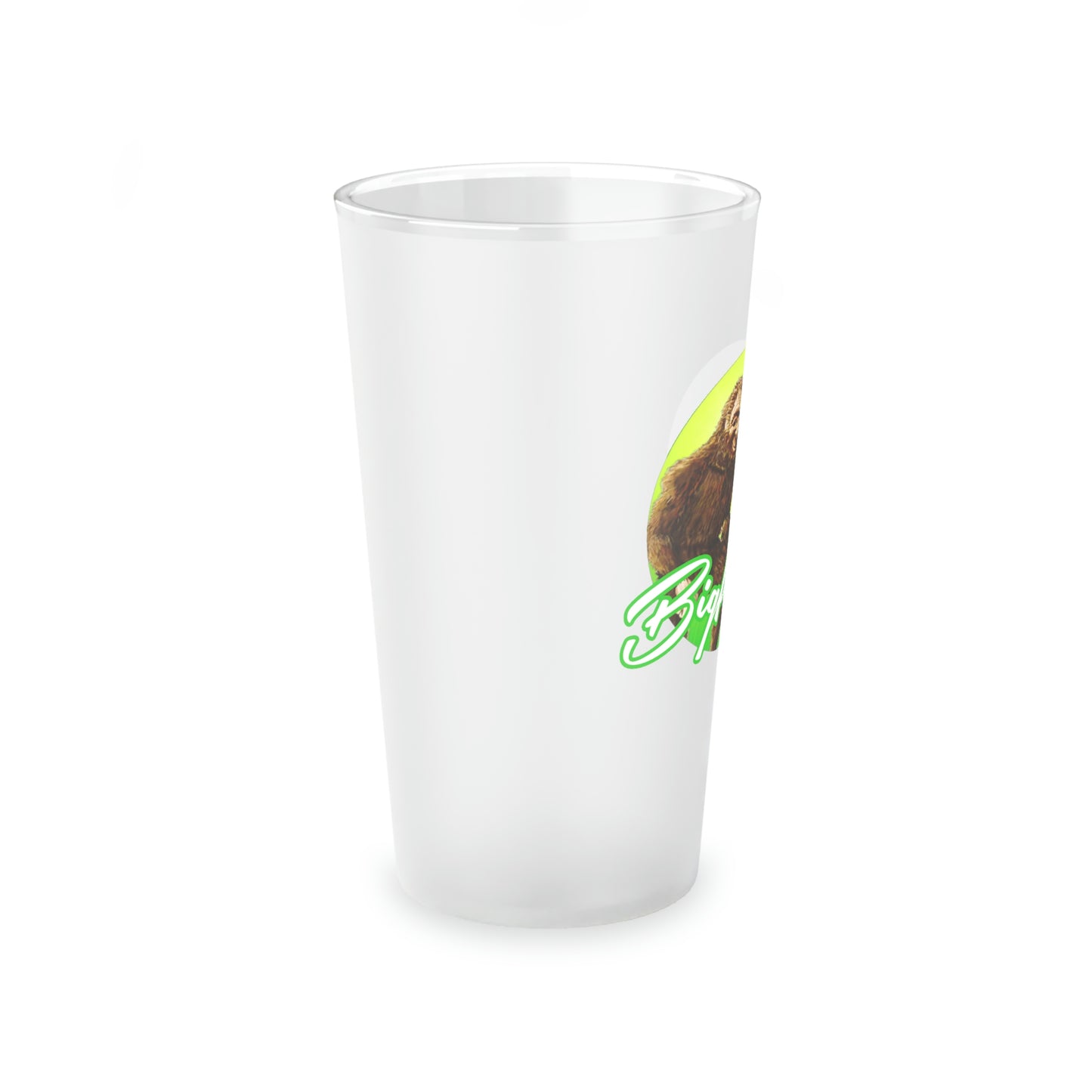 Bigfoot Frosted Pint Glass, 16oz