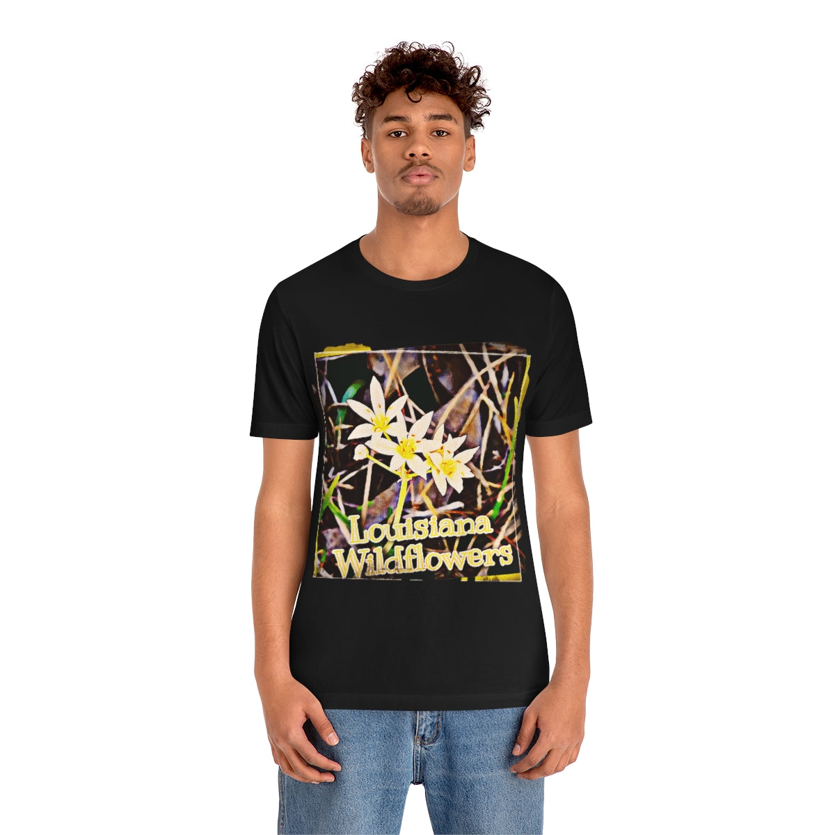 Louisiana Wildflowers Jersey Tee