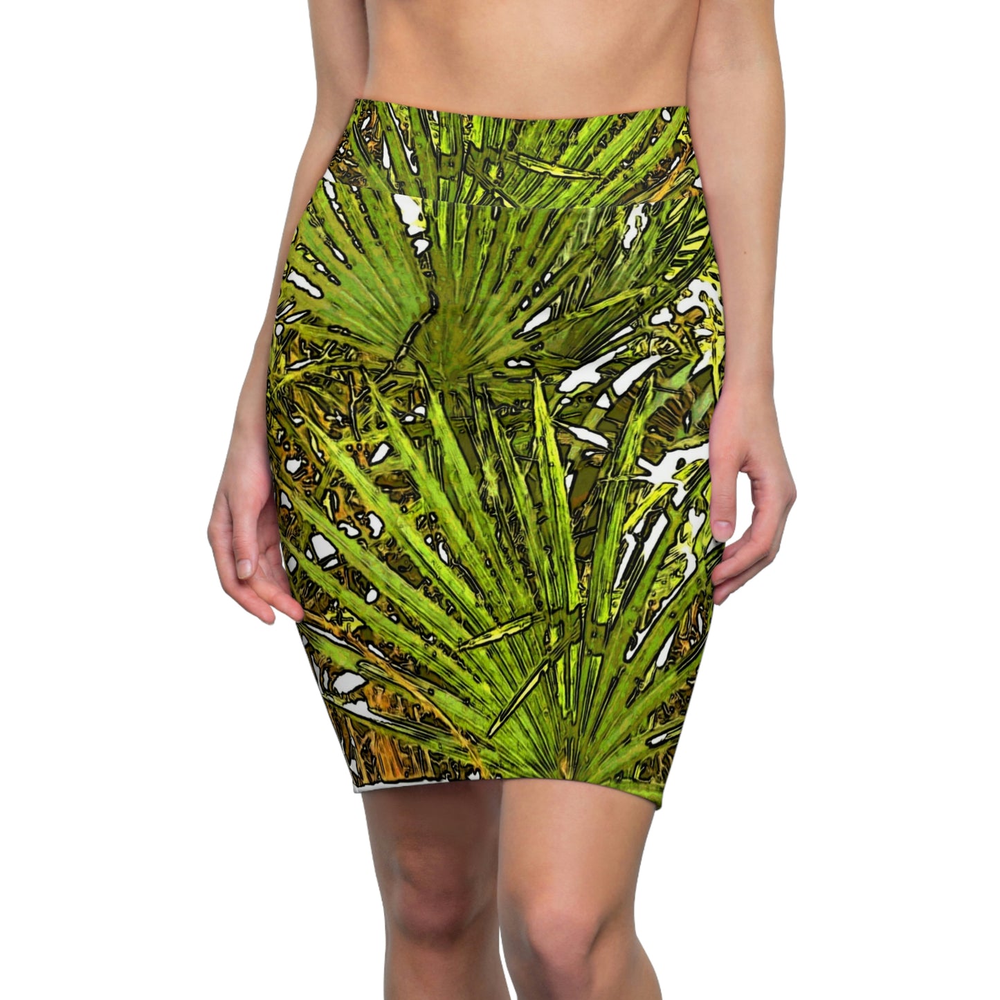 Palmetto Pencil Skirt