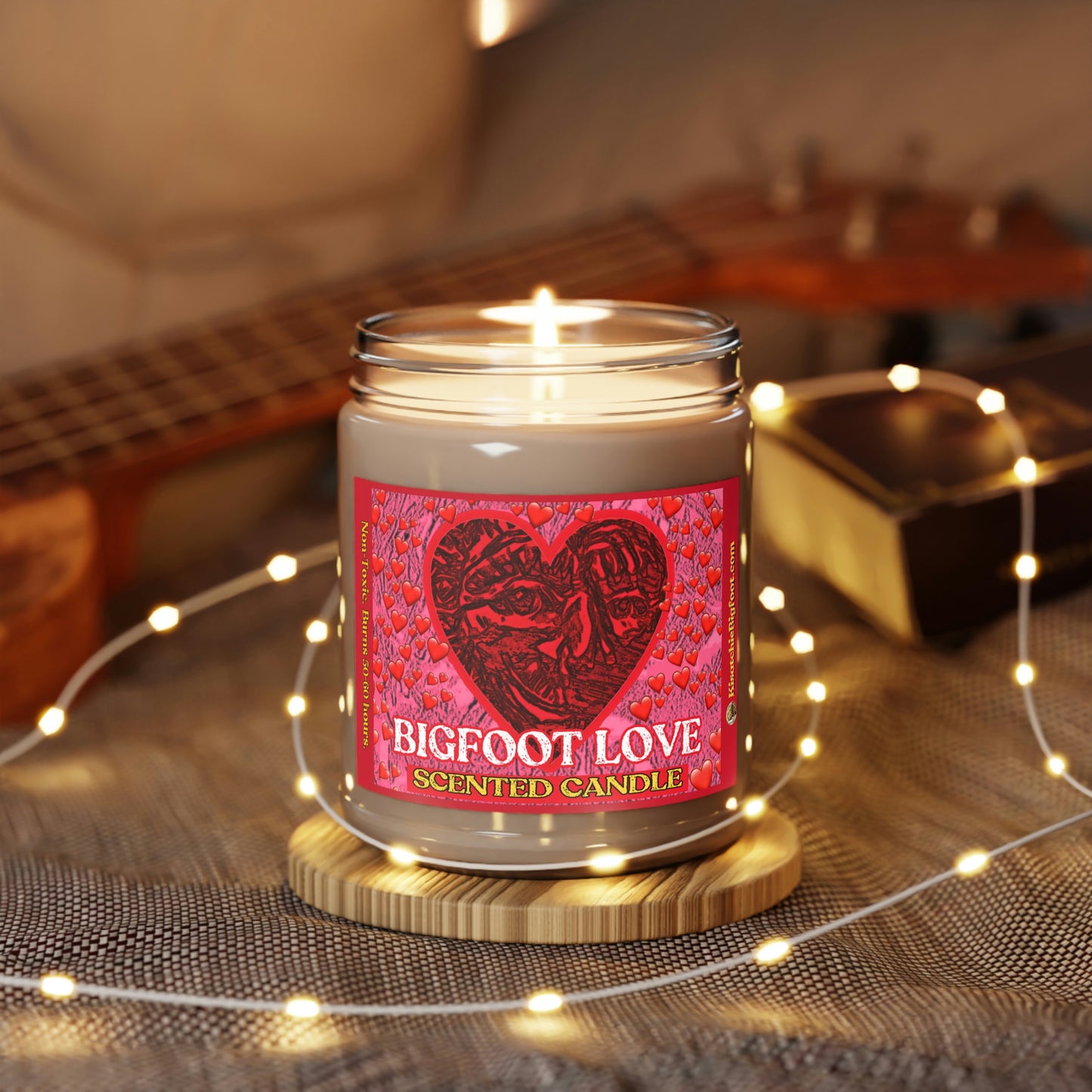 Bigfoot's Val Day Candle