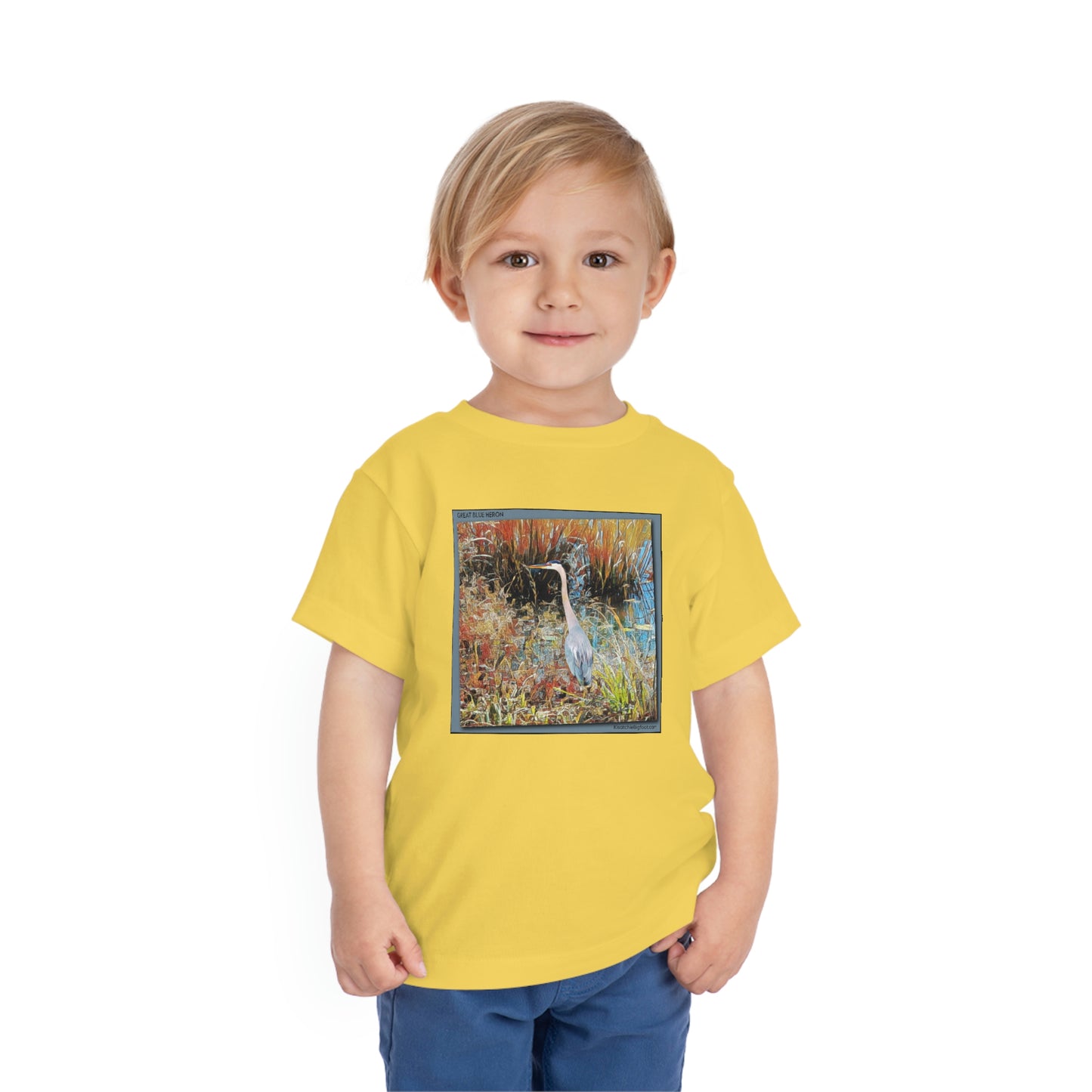 Great Blue Heron Toddler T-Shirt