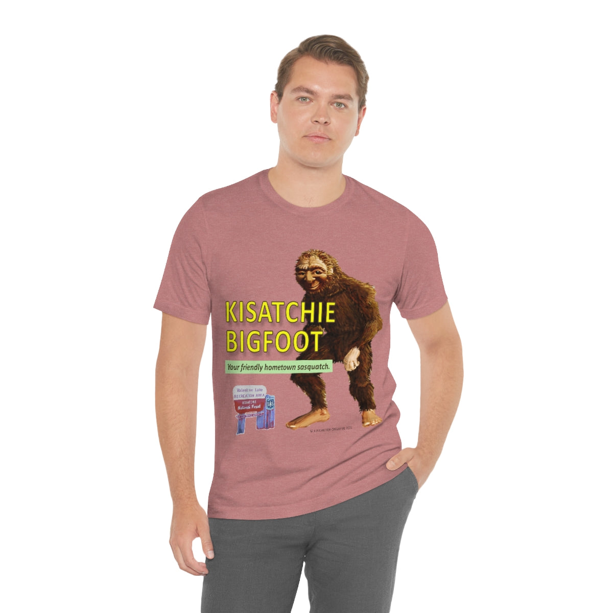 Unisex Kisatchie Bigfoot Jersey Tee