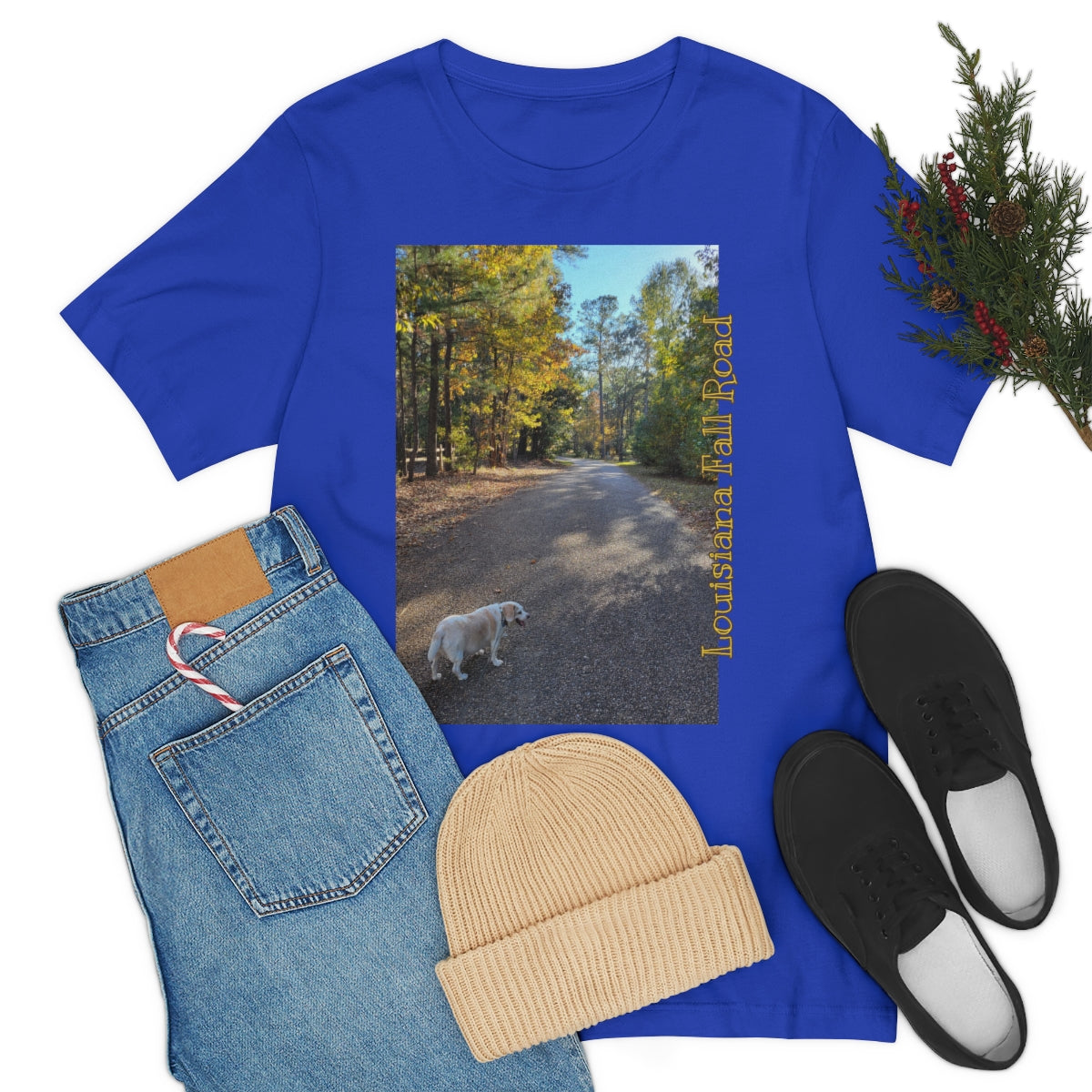 Louisiana Fall Road Jersey Tee