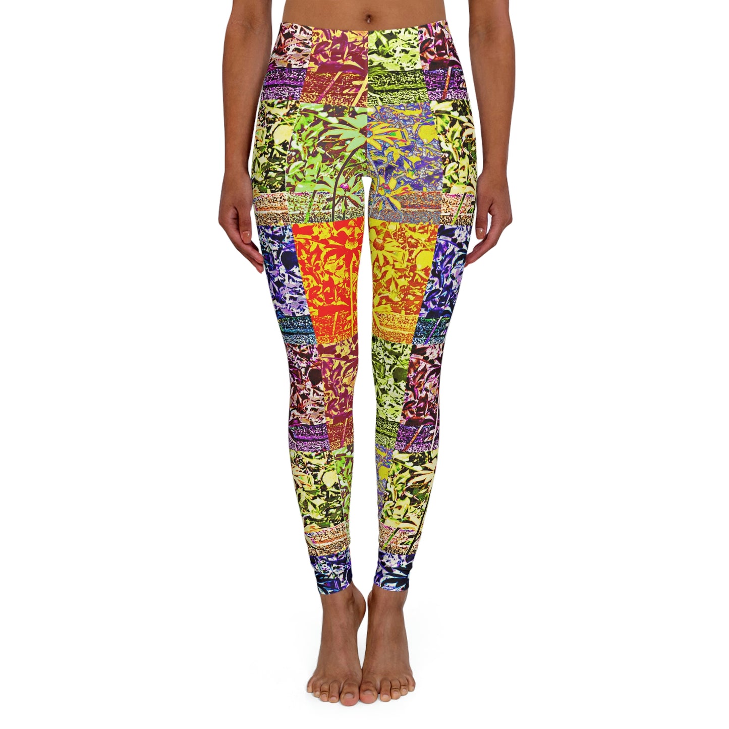 Women's Kisatchie Daisies Spandex Leggings