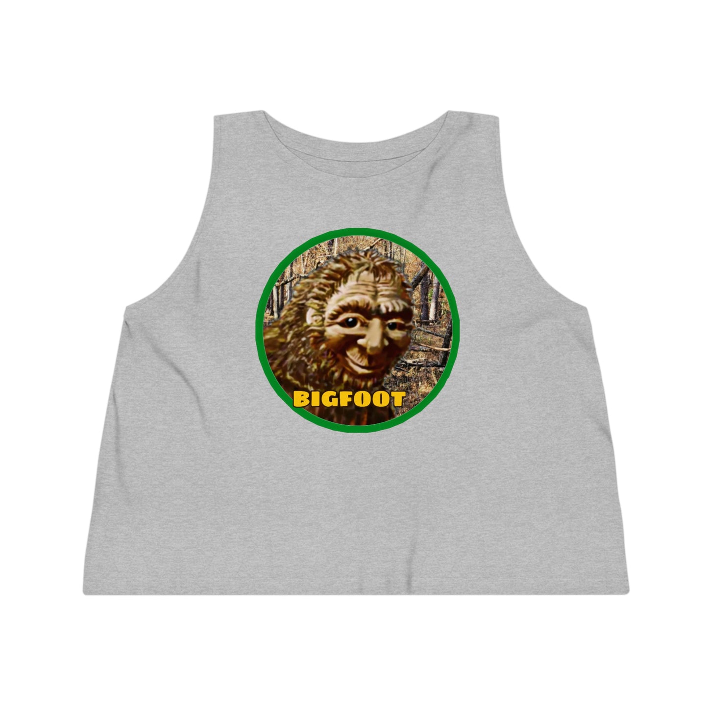 Women's Bigfoot Dancer Cropped Tank Top