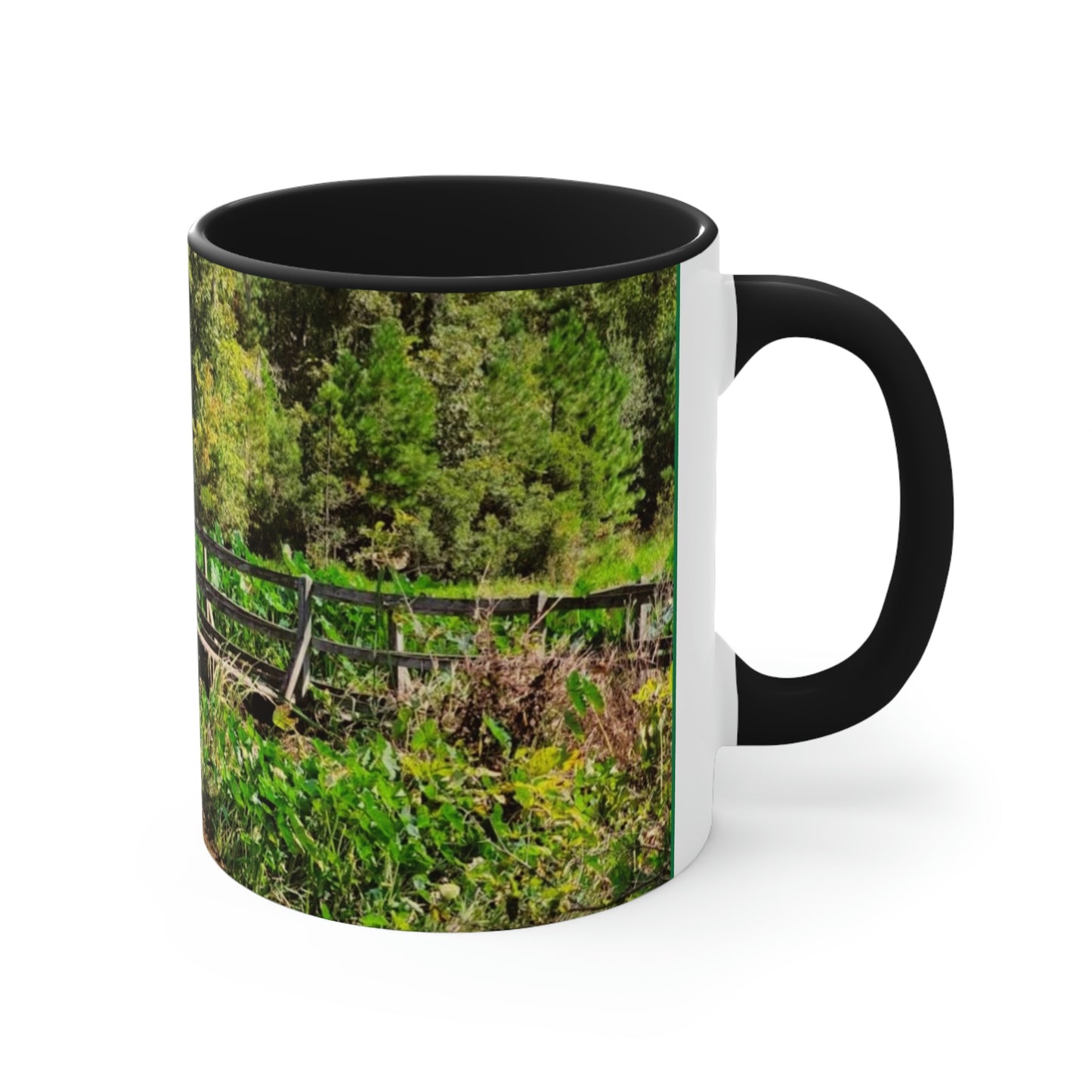 Hiking Bridge near Kincaid Lake Coffee Mug