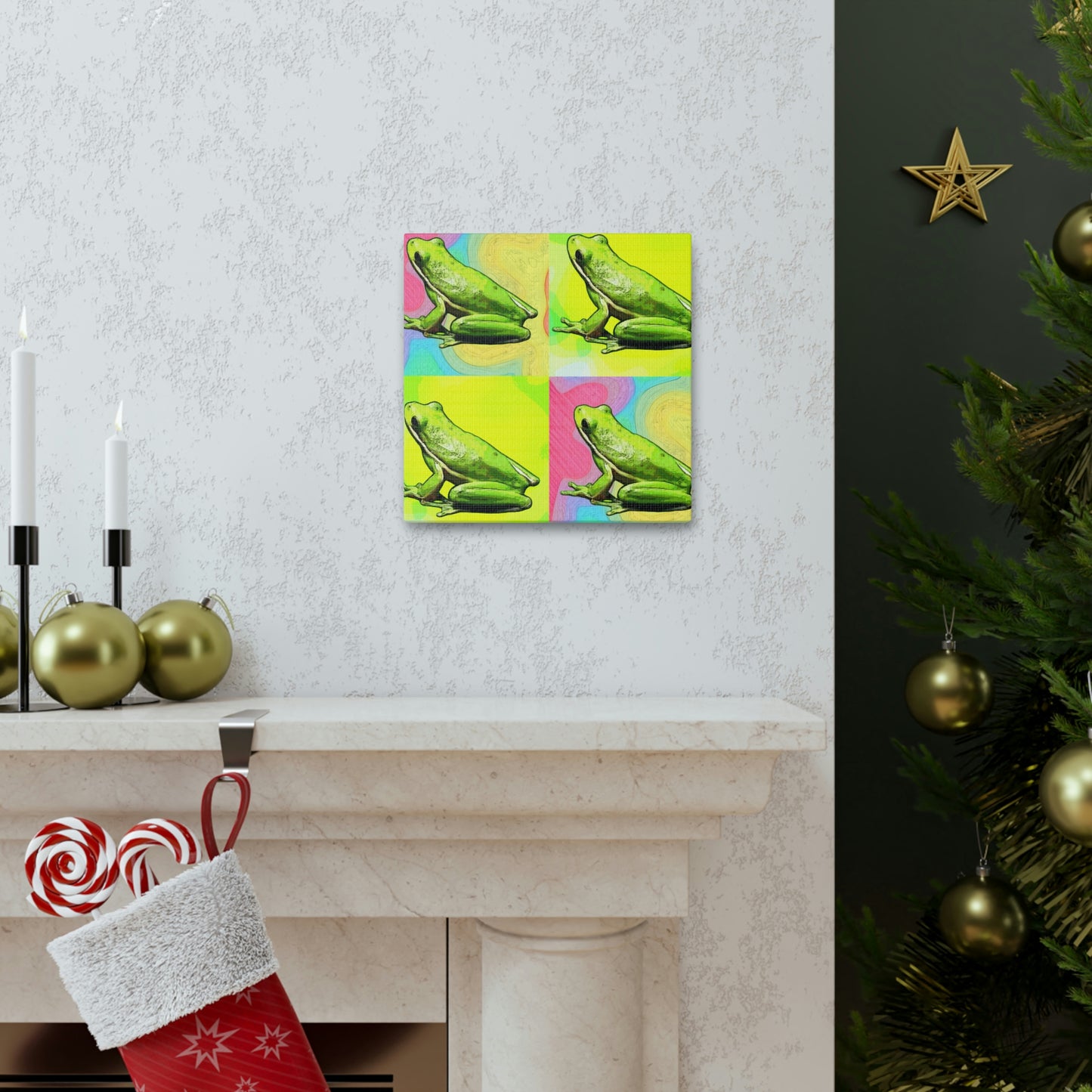 Tree Frog Canvas Gallery Wraps