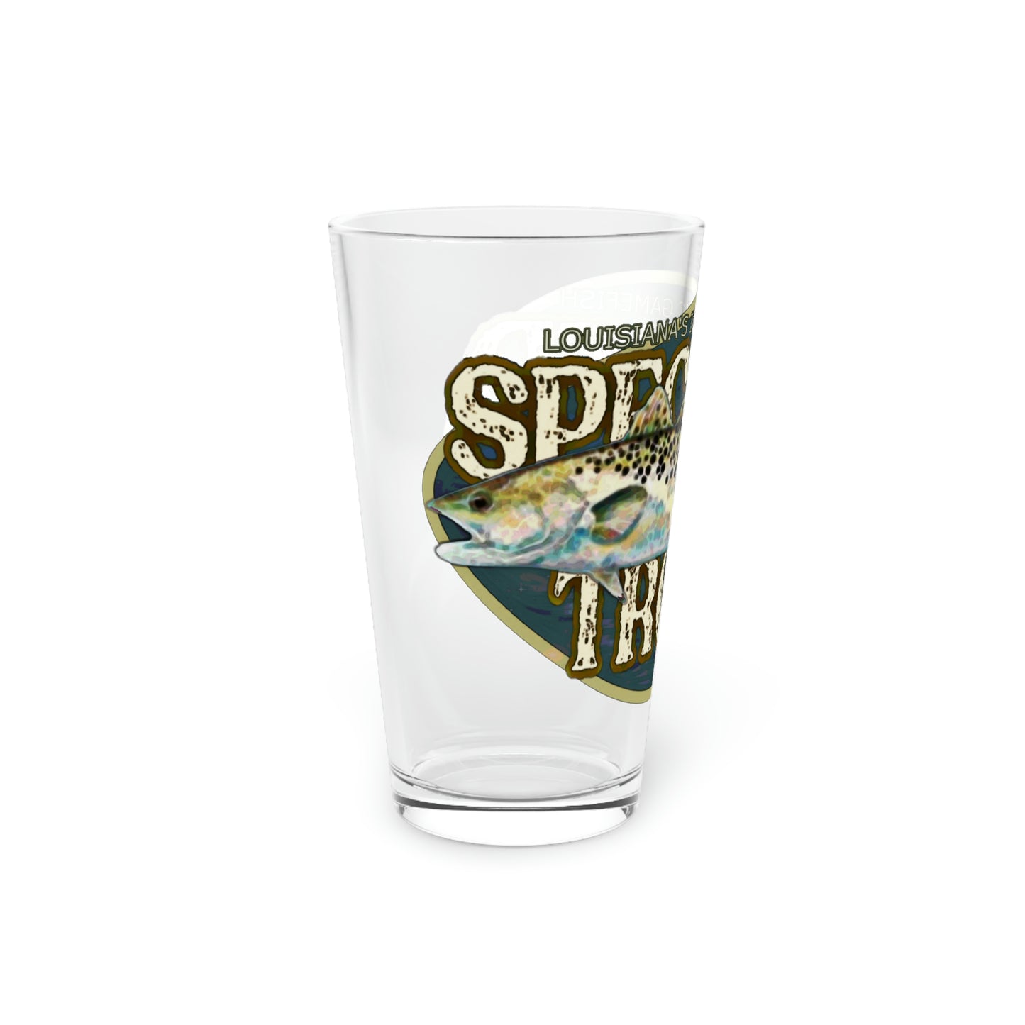 Speckled Trout Pint Glass