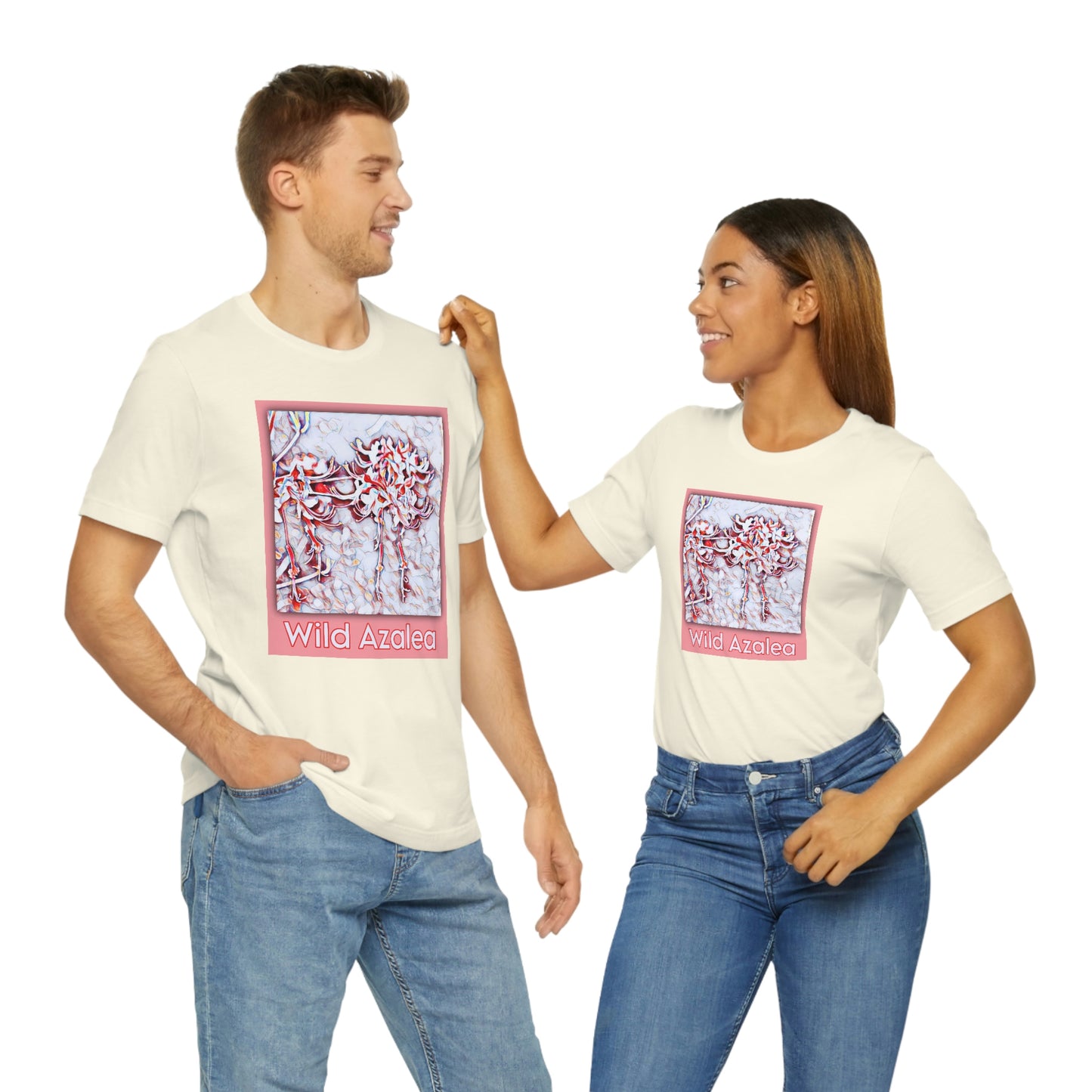 Unisex Kisatchie Wildflowers (Wild Azaleas) Jersey Tee