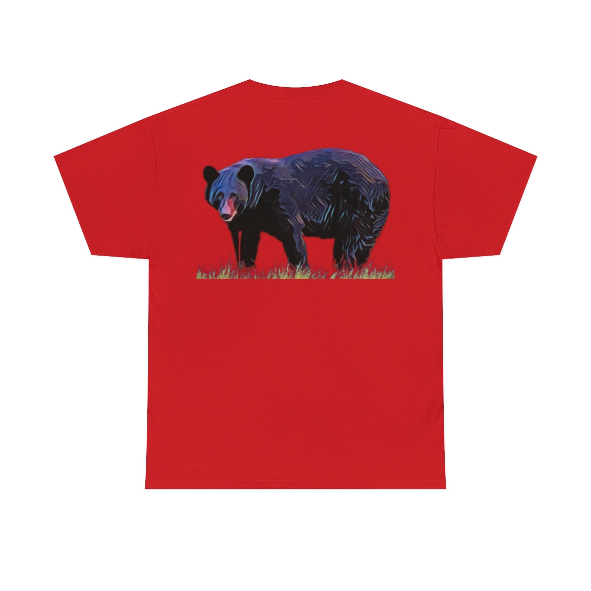 Unisex Louisiana Black Bear Heavy Cotton Tee