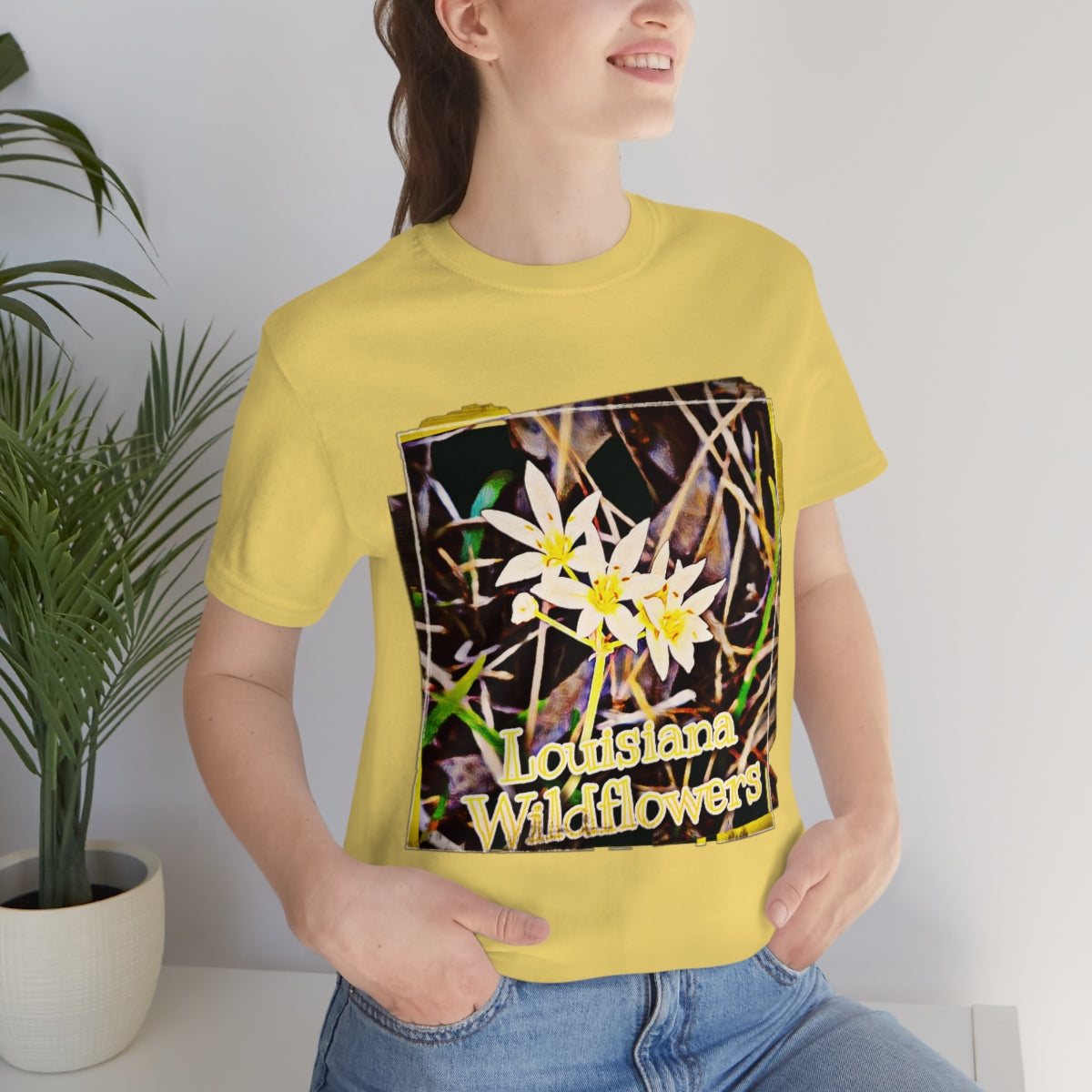 Louisiana Wildflowers Jersey Tee